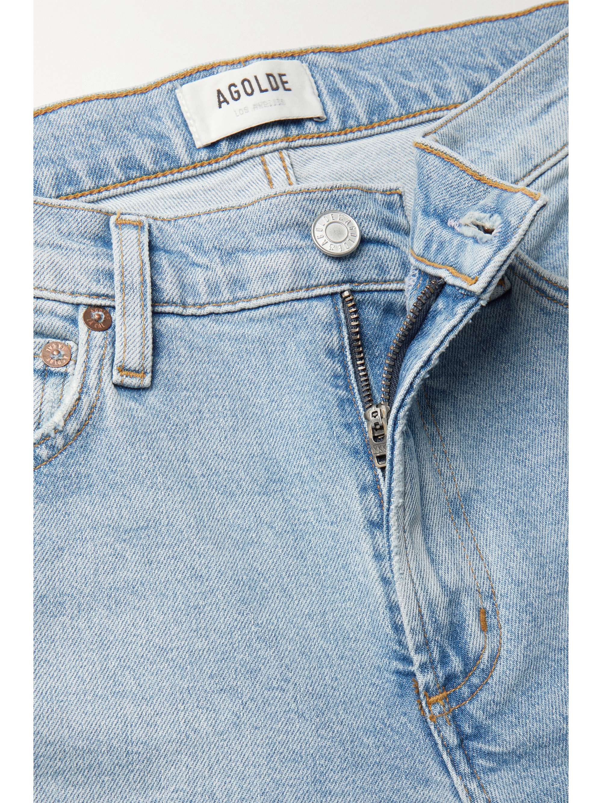 AGOLDE Lyle low-rise straight-leg jeans