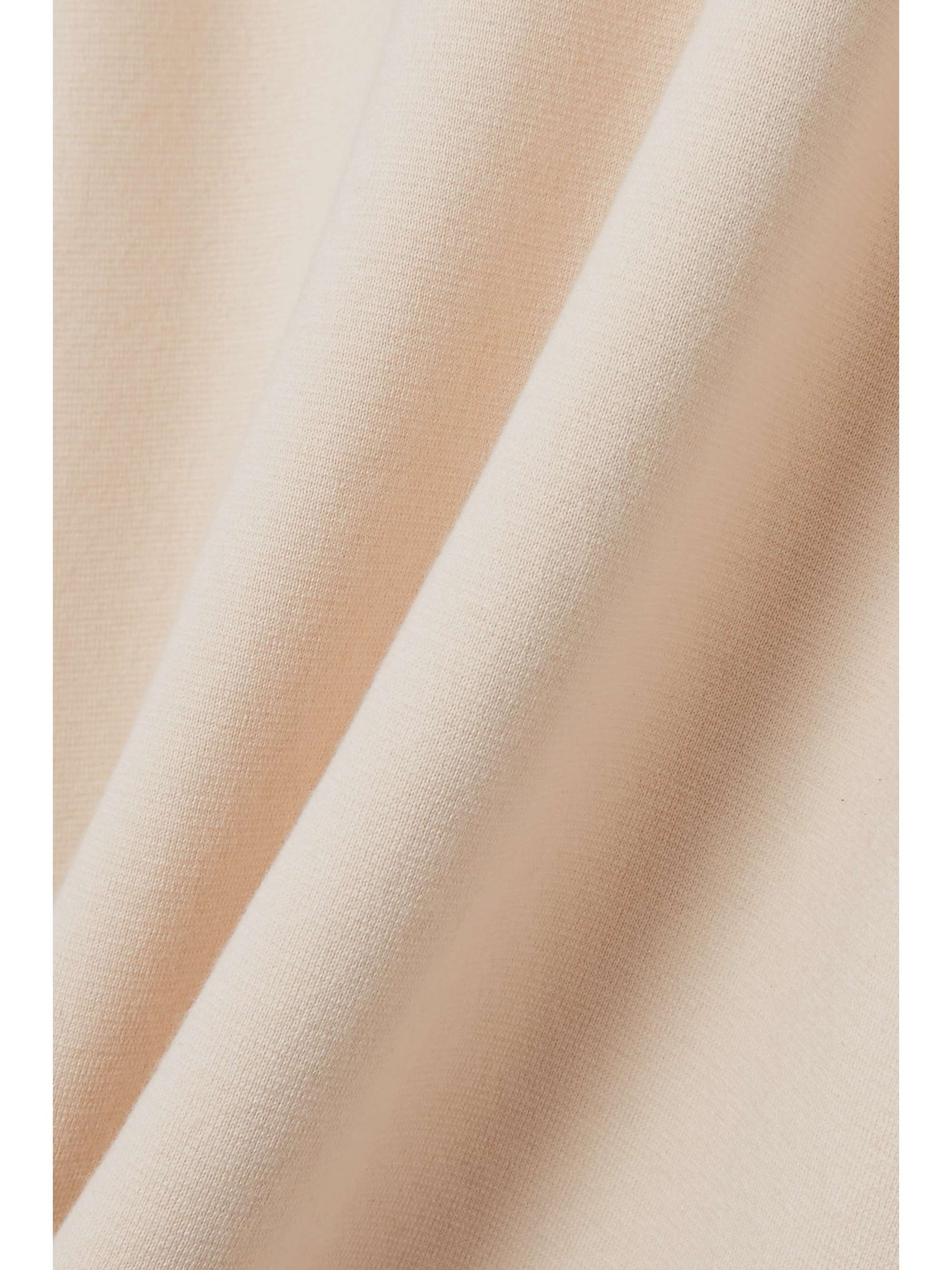 ALLUDE Cotton and cashmere-blend midi dress