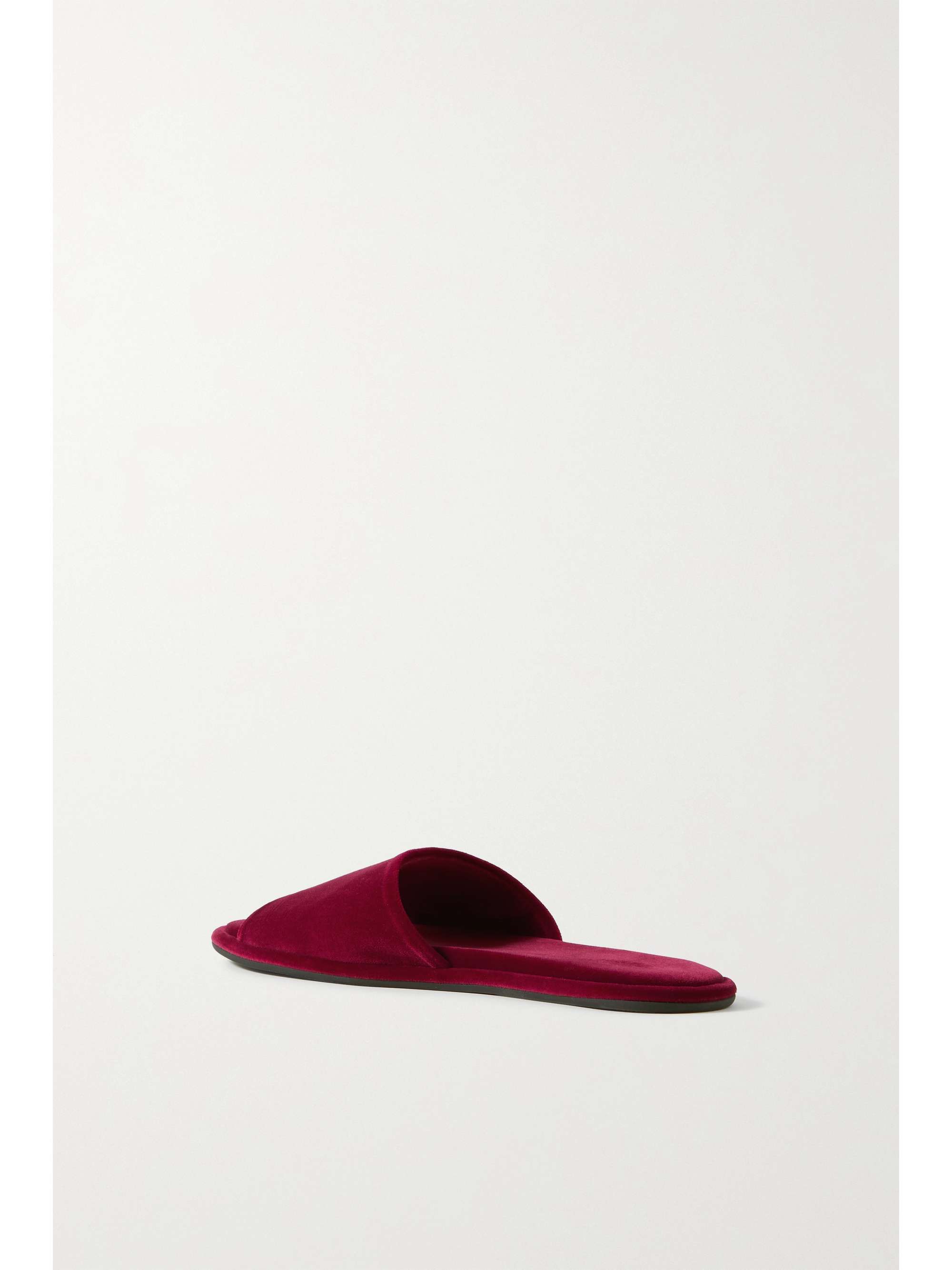 THE ROW Canal satin slides