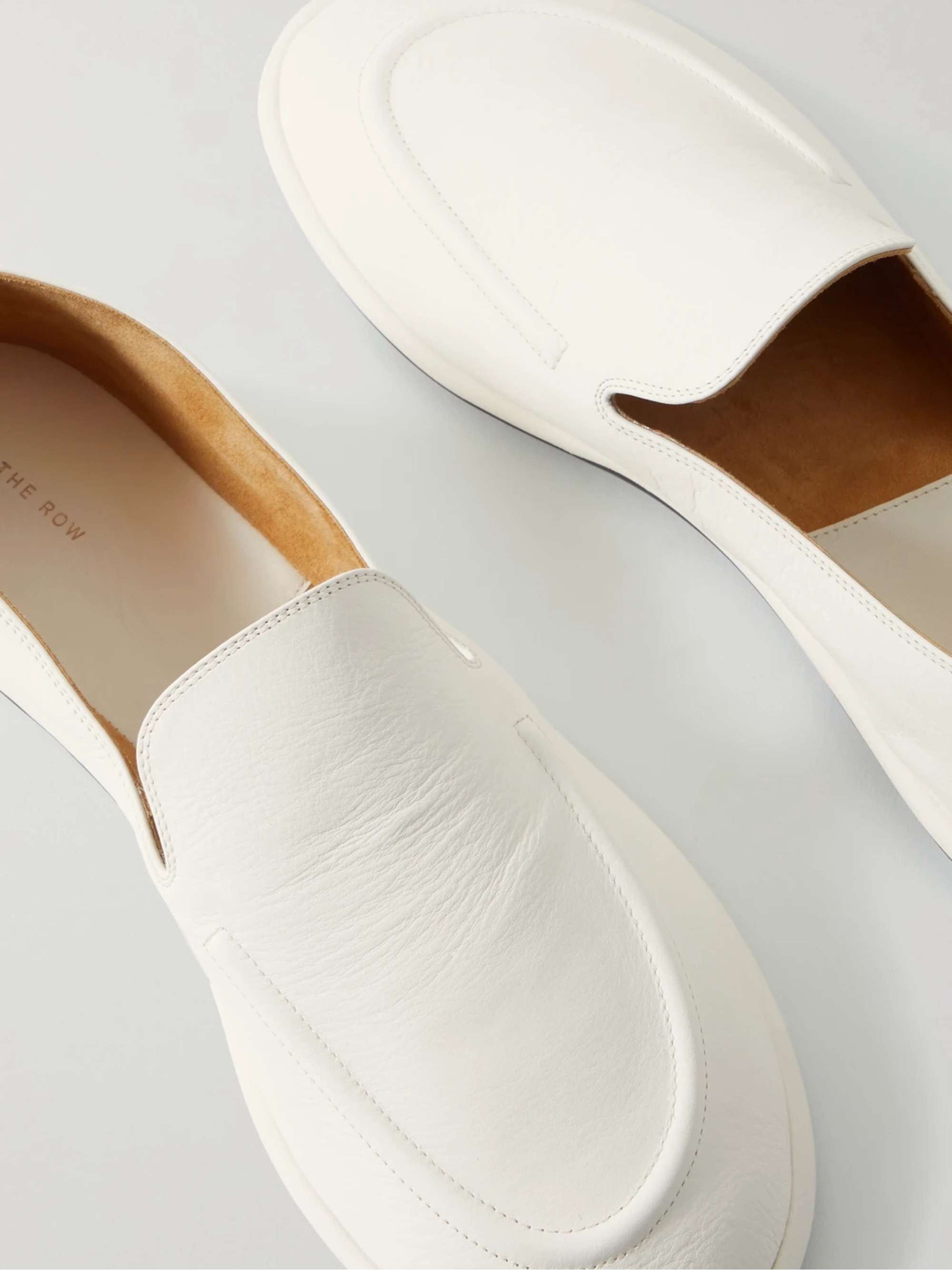 THE ROW Canal leather loafers