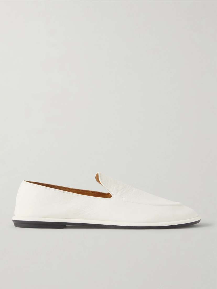 The Row Canal Leather Loafers