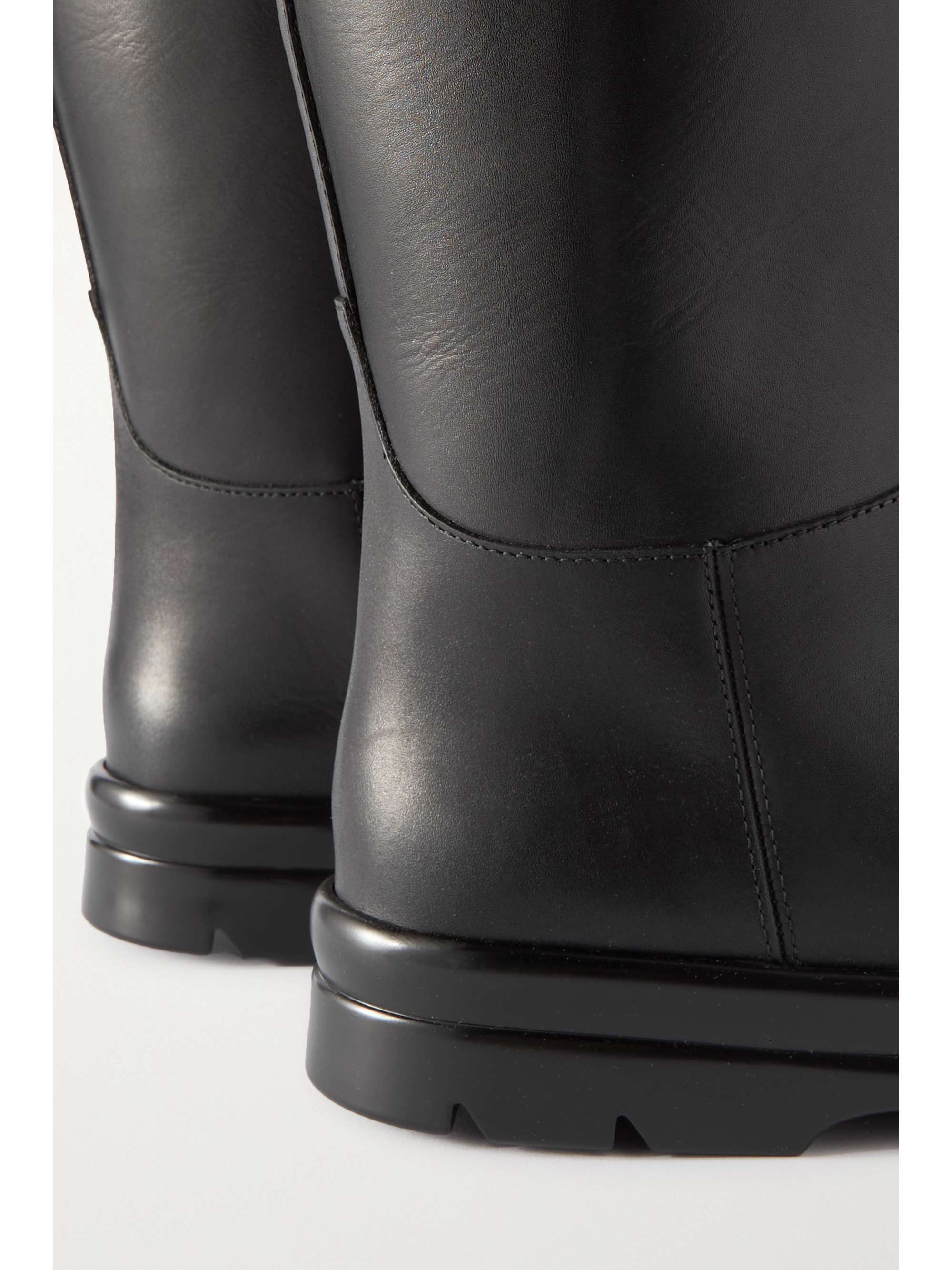Black Billie leather boots | THE ROW 