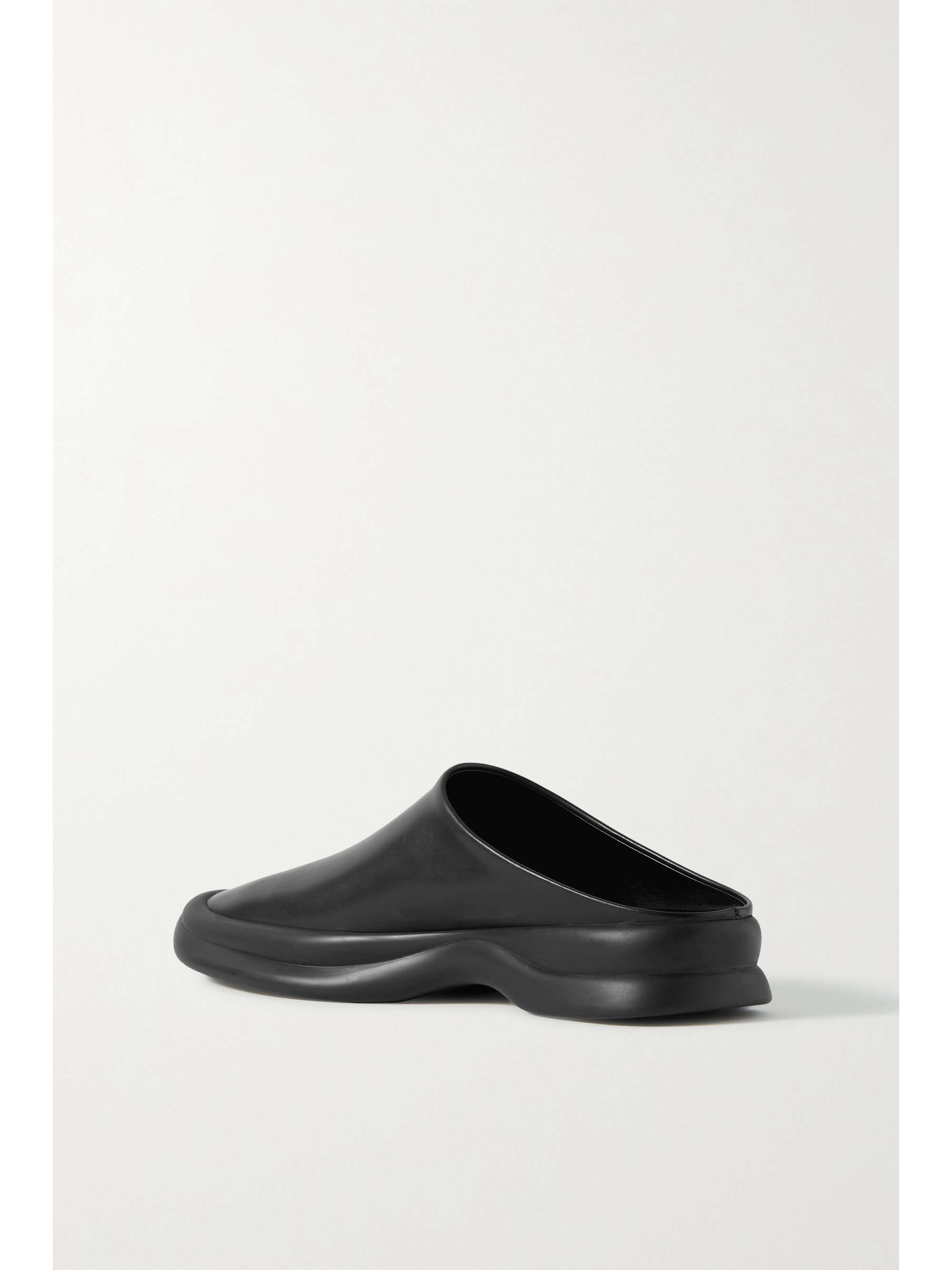 THE ROW Town leather clogs