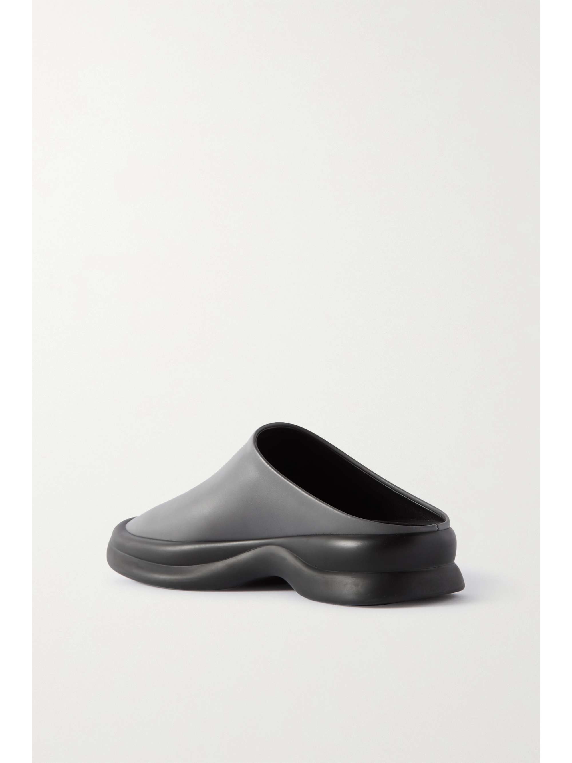 THE ROW Town leather clogs