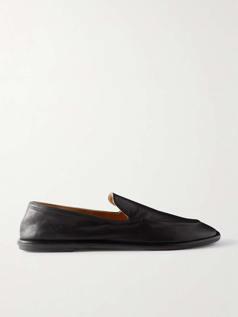 The Row Canal Leather Loafers