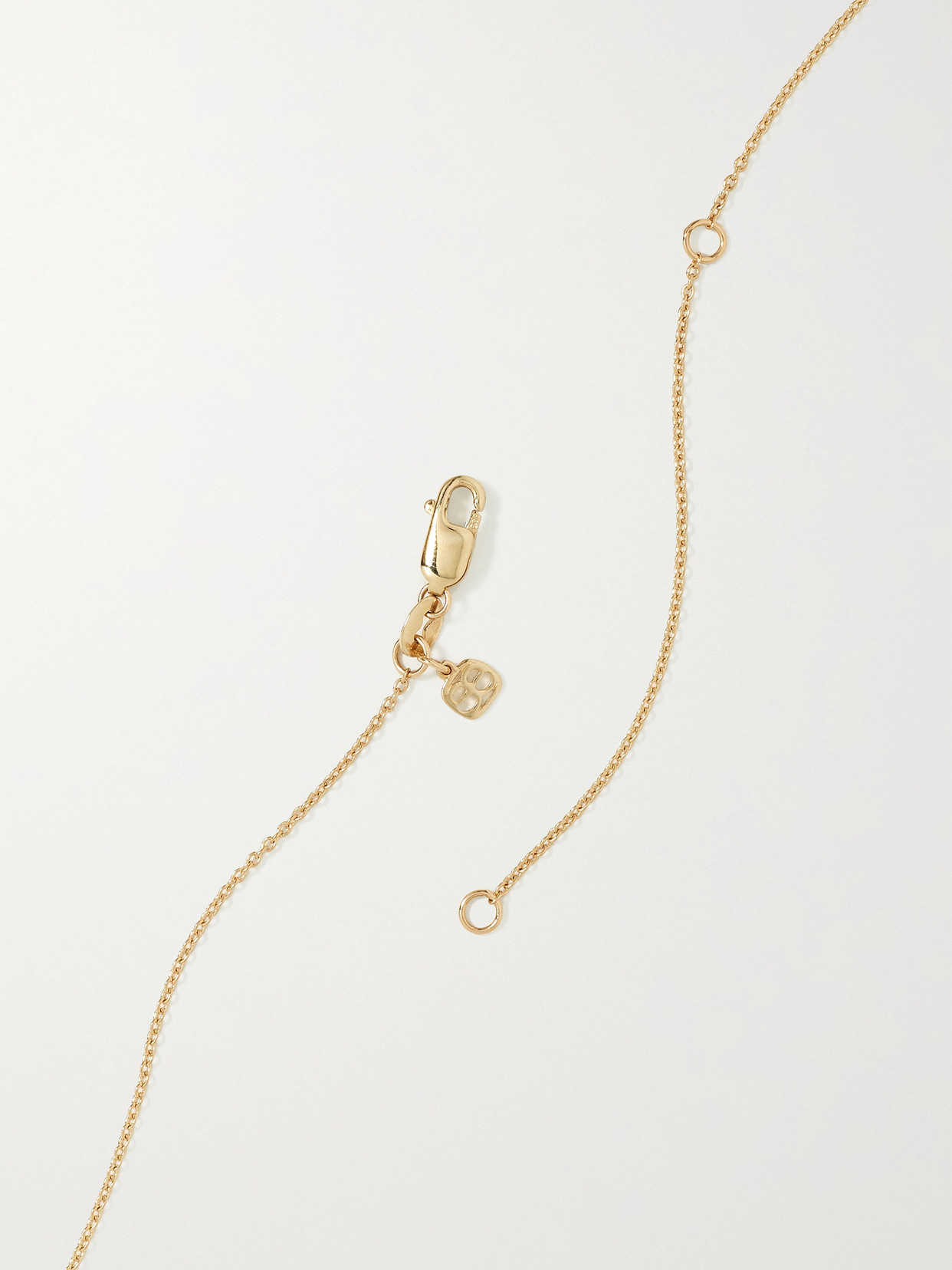Sydney Evan Mama 14-karat Gold Diamond Necklace In Gold