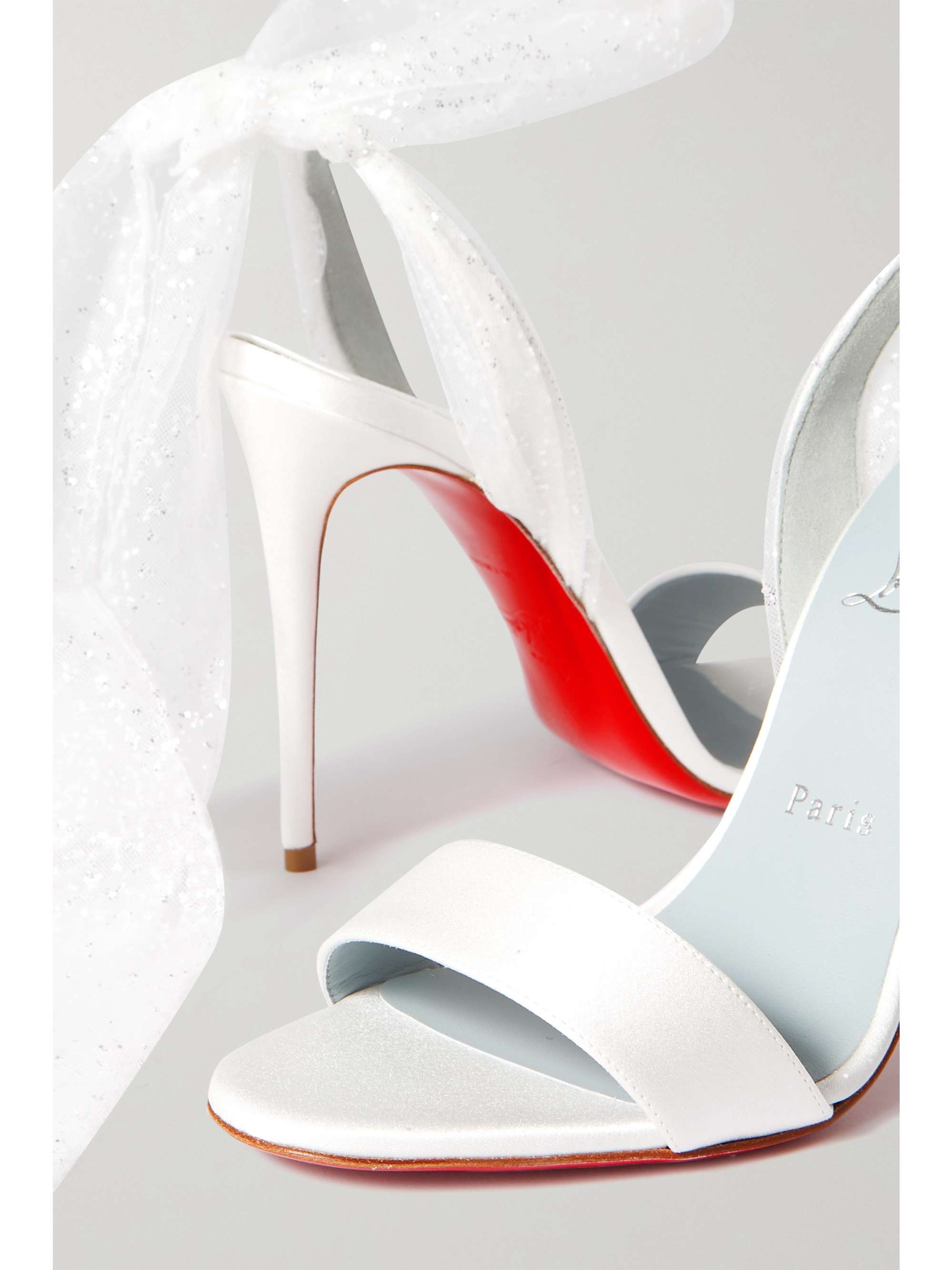 bridal louboutin wedding shoes