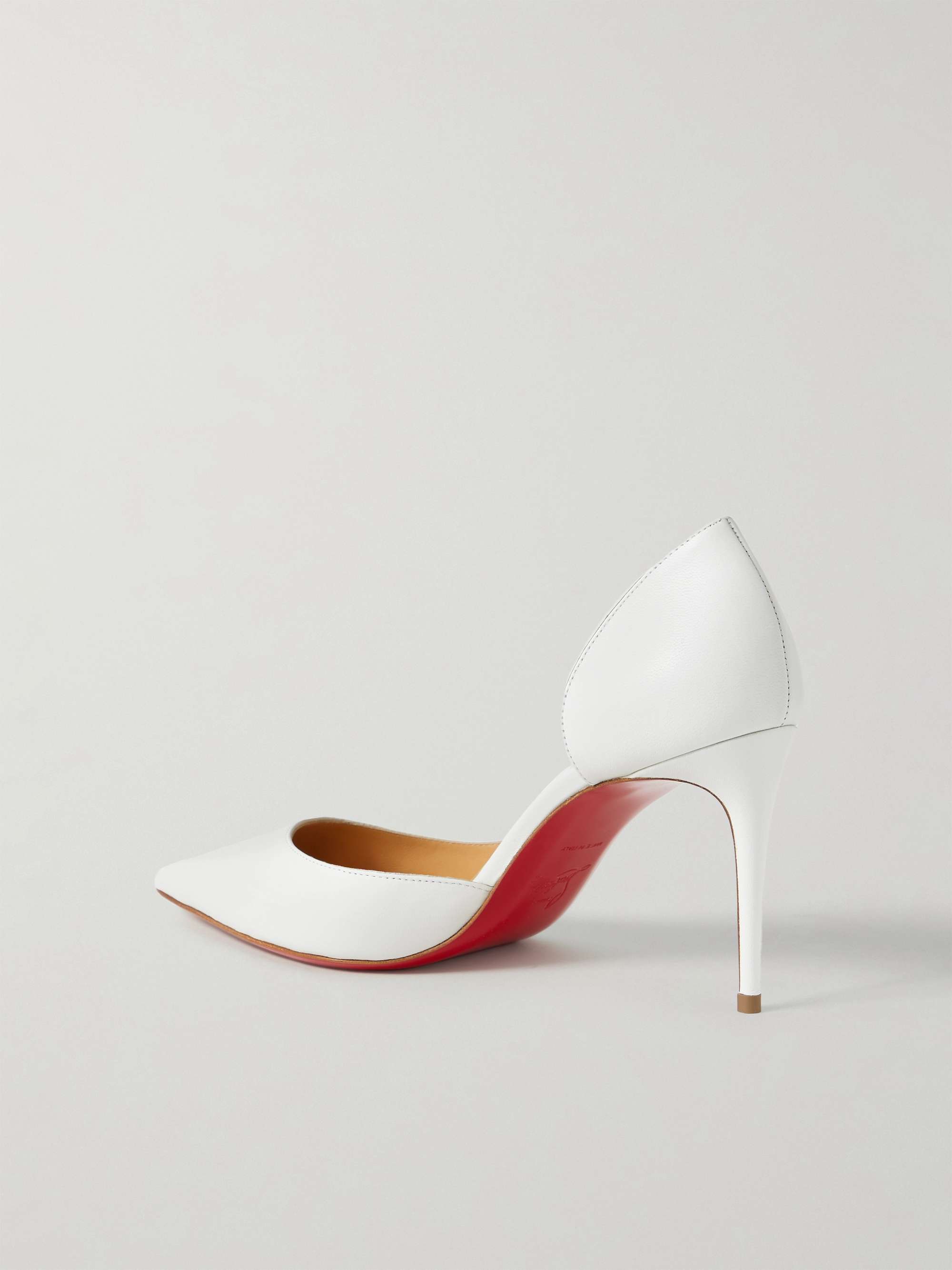 CHRISTIAN LOUBOUTIN Iriza 85 leather pumps