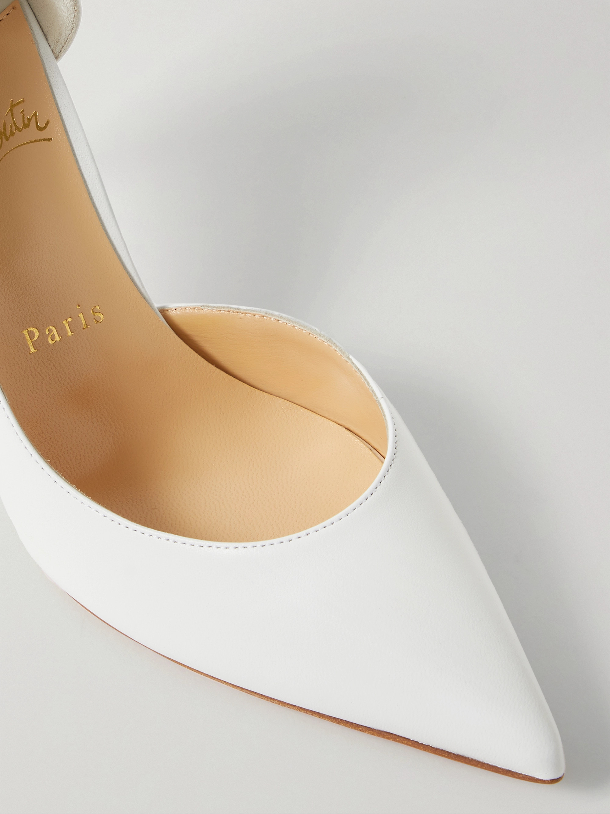 CHRISTIAN LOUBOUTIN Iriza 85 leather pumps thumbnail