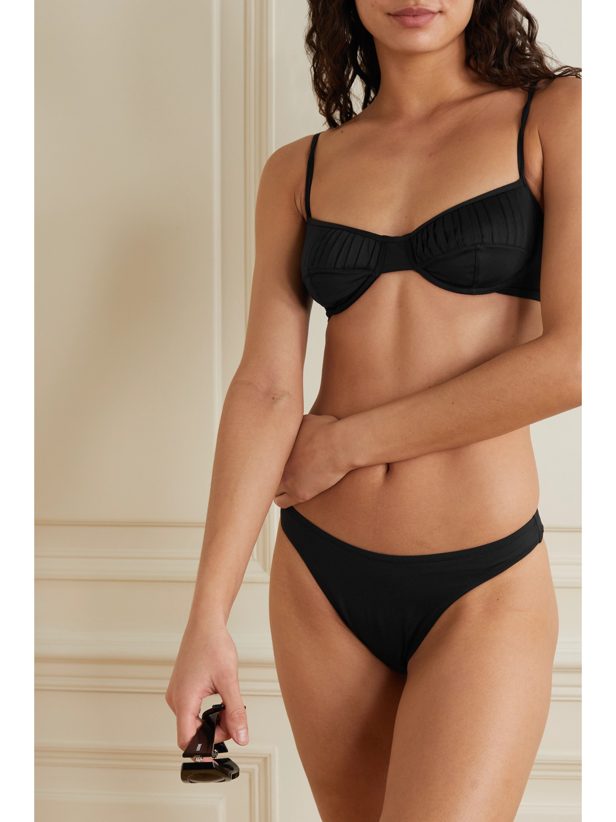 Fisch Flamands Bikini Bottoms In Black