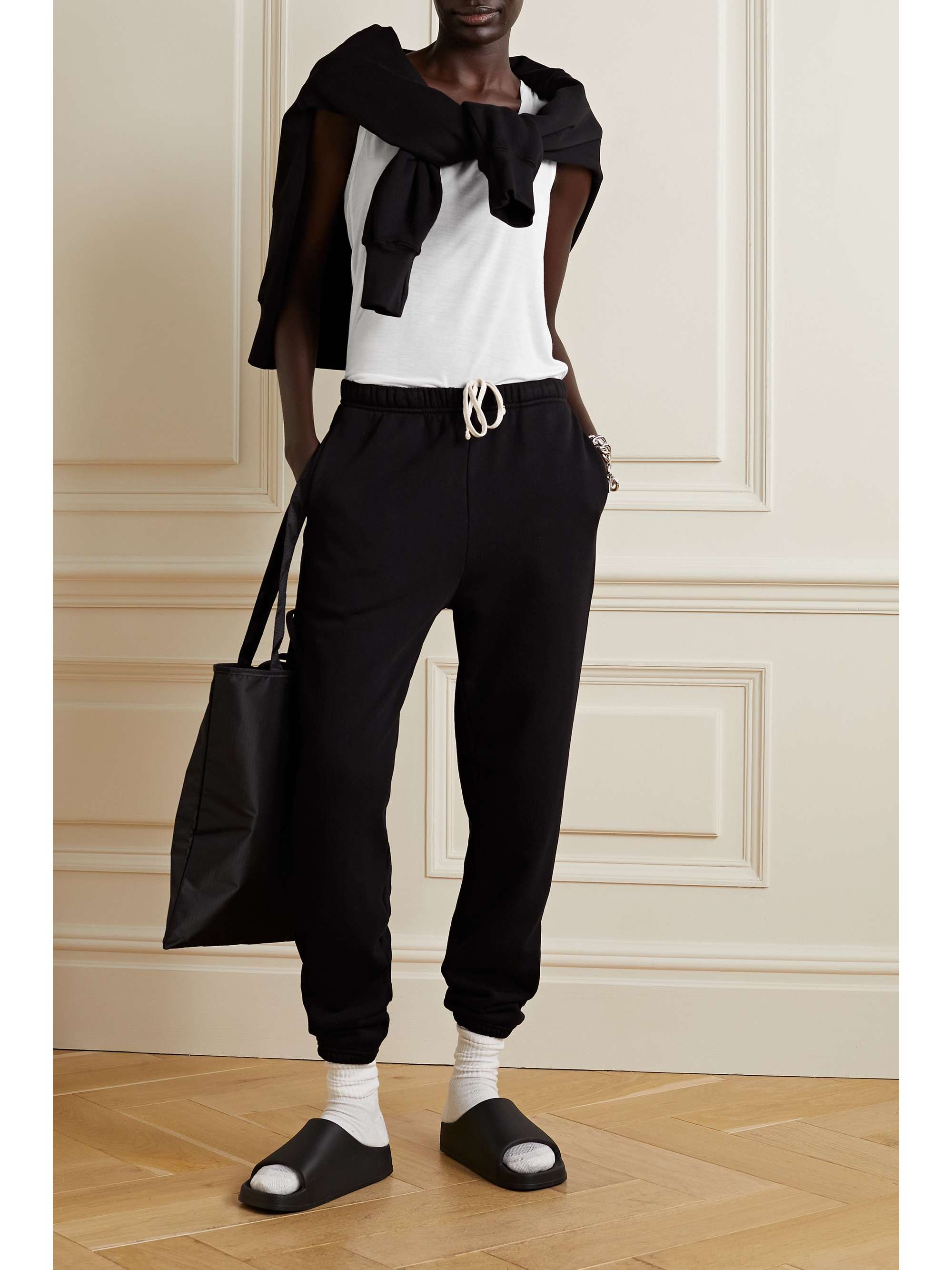 ATM ANTHONY THOMAS MELILLO Asymmetric modal-jersey tank