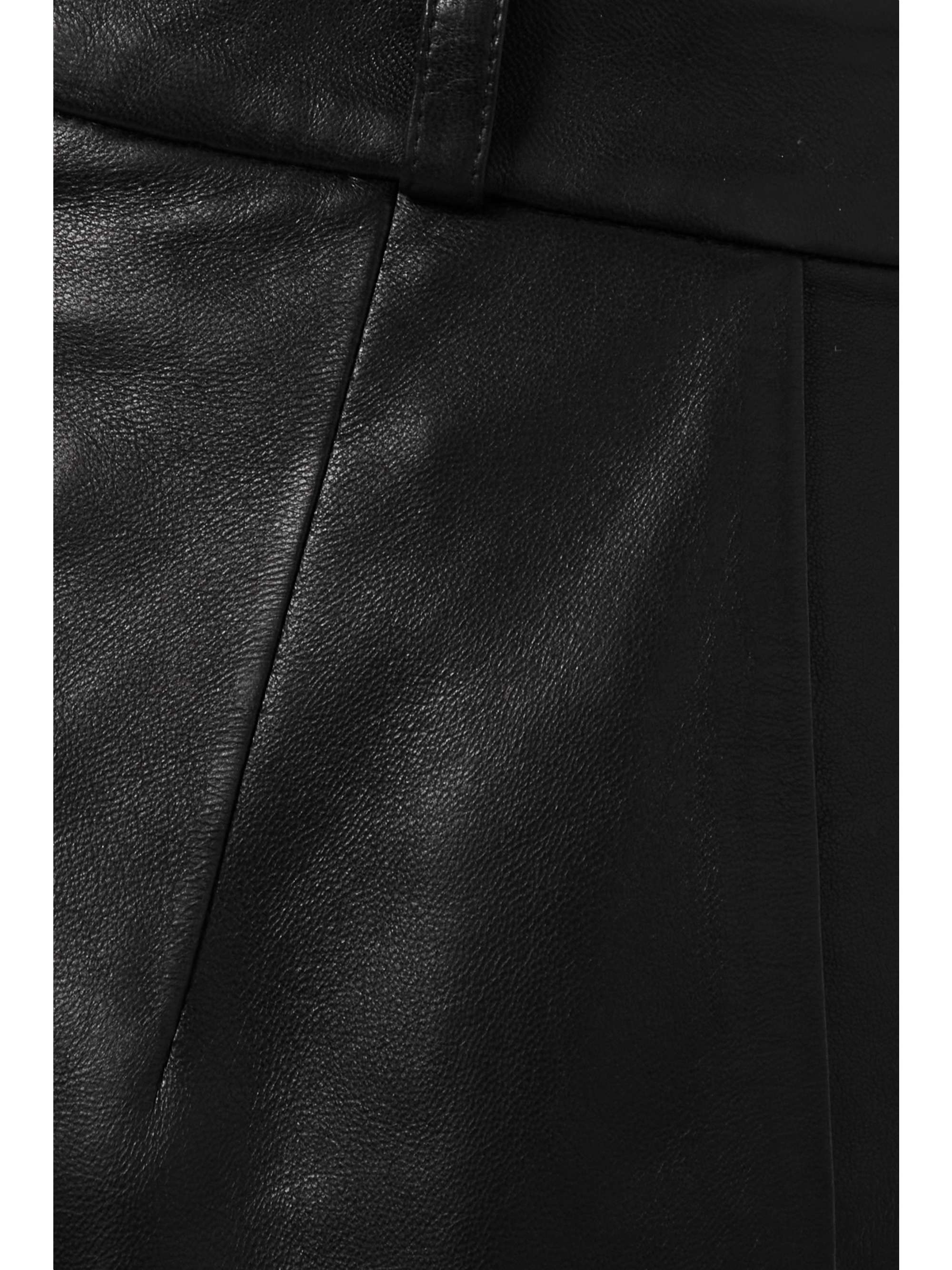 ZEYNEP ARCAY Cropped leather skinny pants | NET-A-PORTER