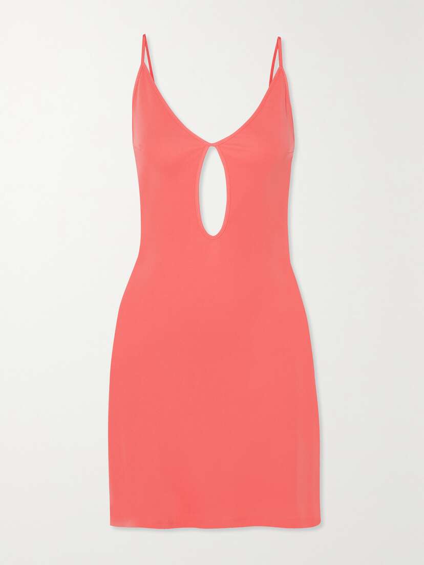 Zeynep Arçay Cutout Jersey Mini Dress