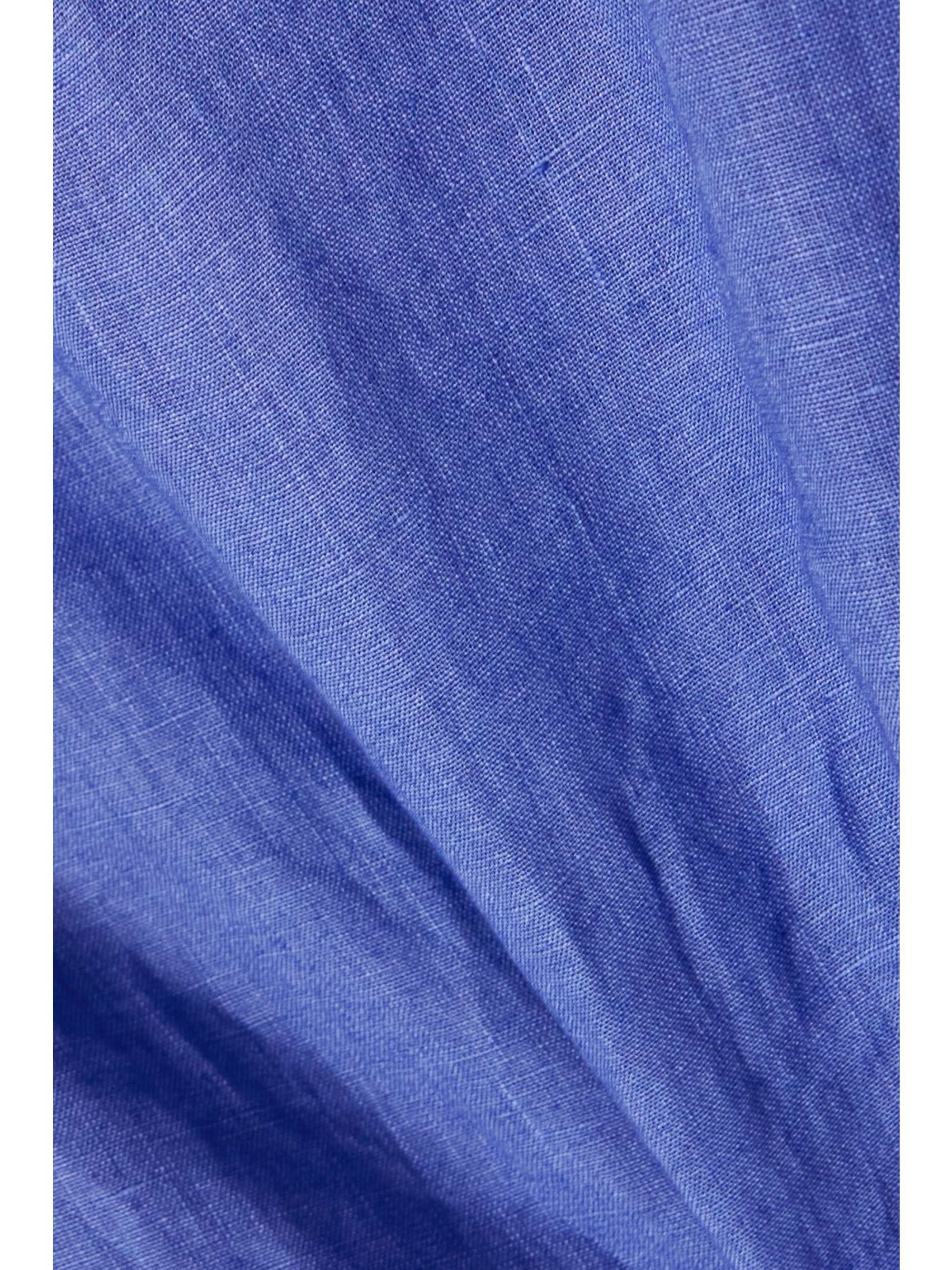 EMPORIO SIRENUSE Jinny Lightwind cropped linen top NETAPORTER