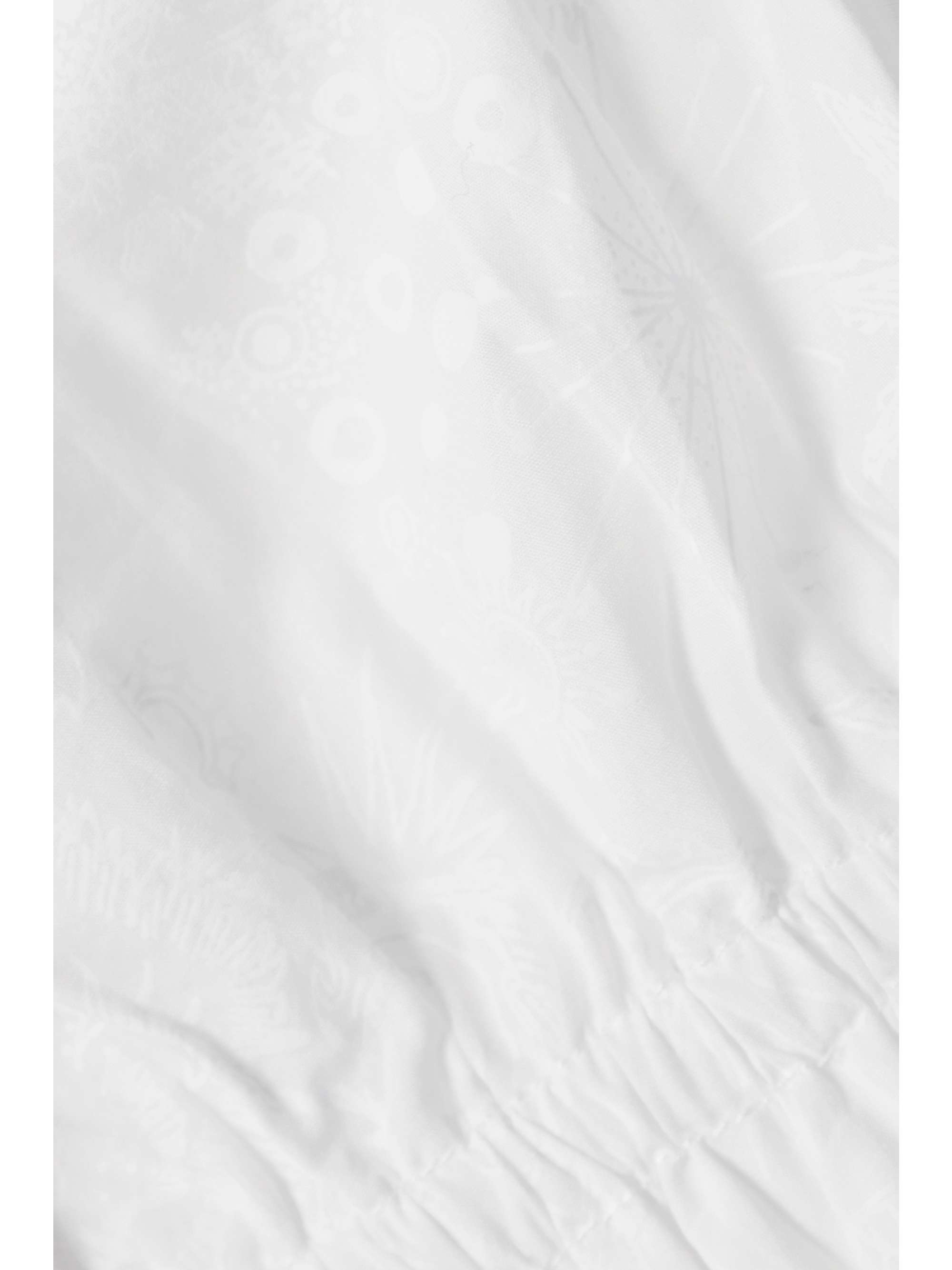 EMPORIO SIRENUSE Violante cropped ruffled printed cotton-poplin top