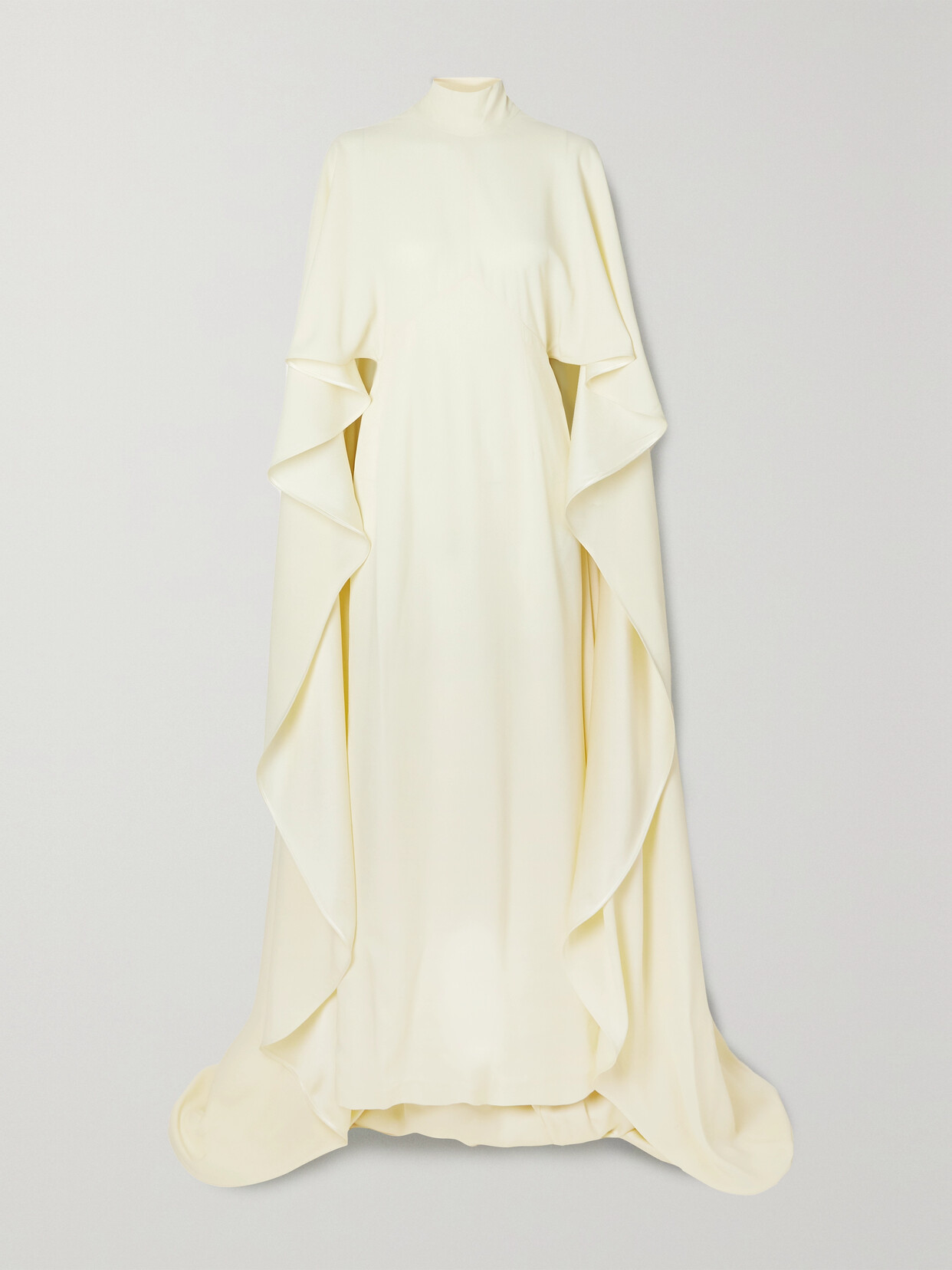 Taller Marmo - + Net Sustain Leia Layered Crepe Gown - Ivory