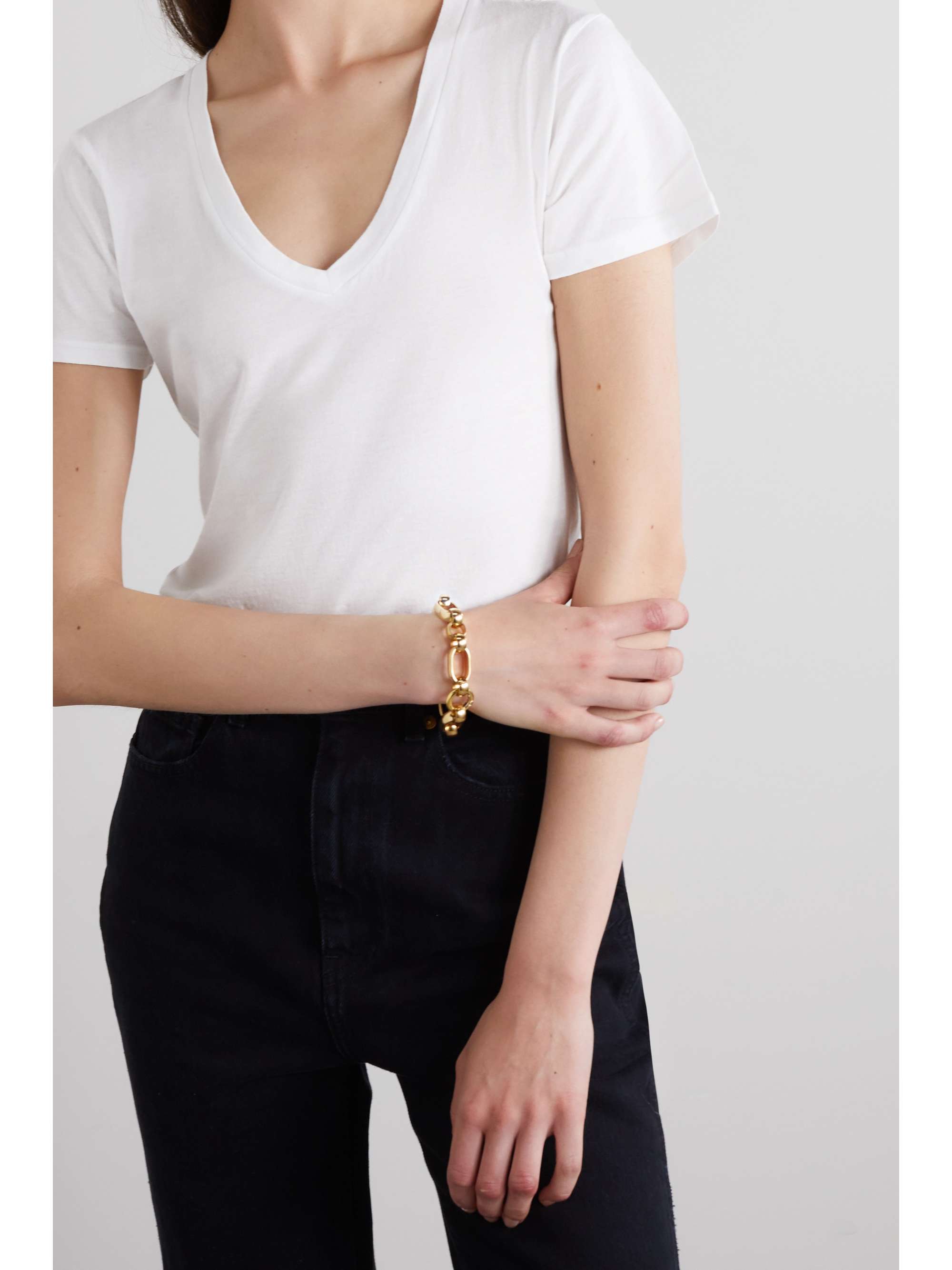 NILI LOTAN Carol cotton-jersey T-shirt