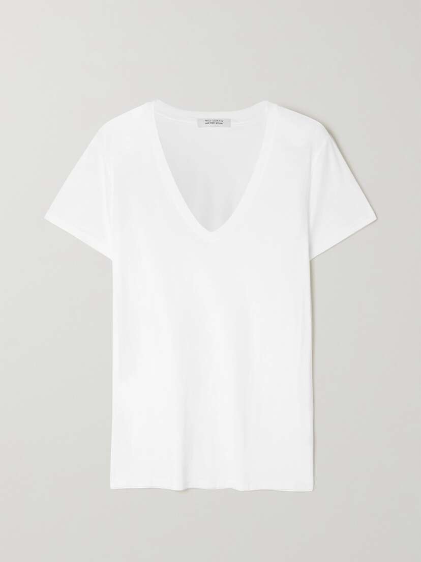 Nili Lotan Carol Cotton-jersey T-shirt