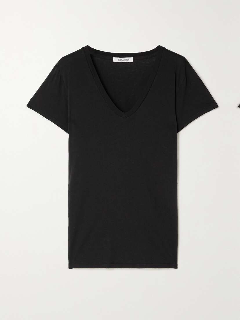 Nili Lotan Carol Cotton-jersey T-shirt