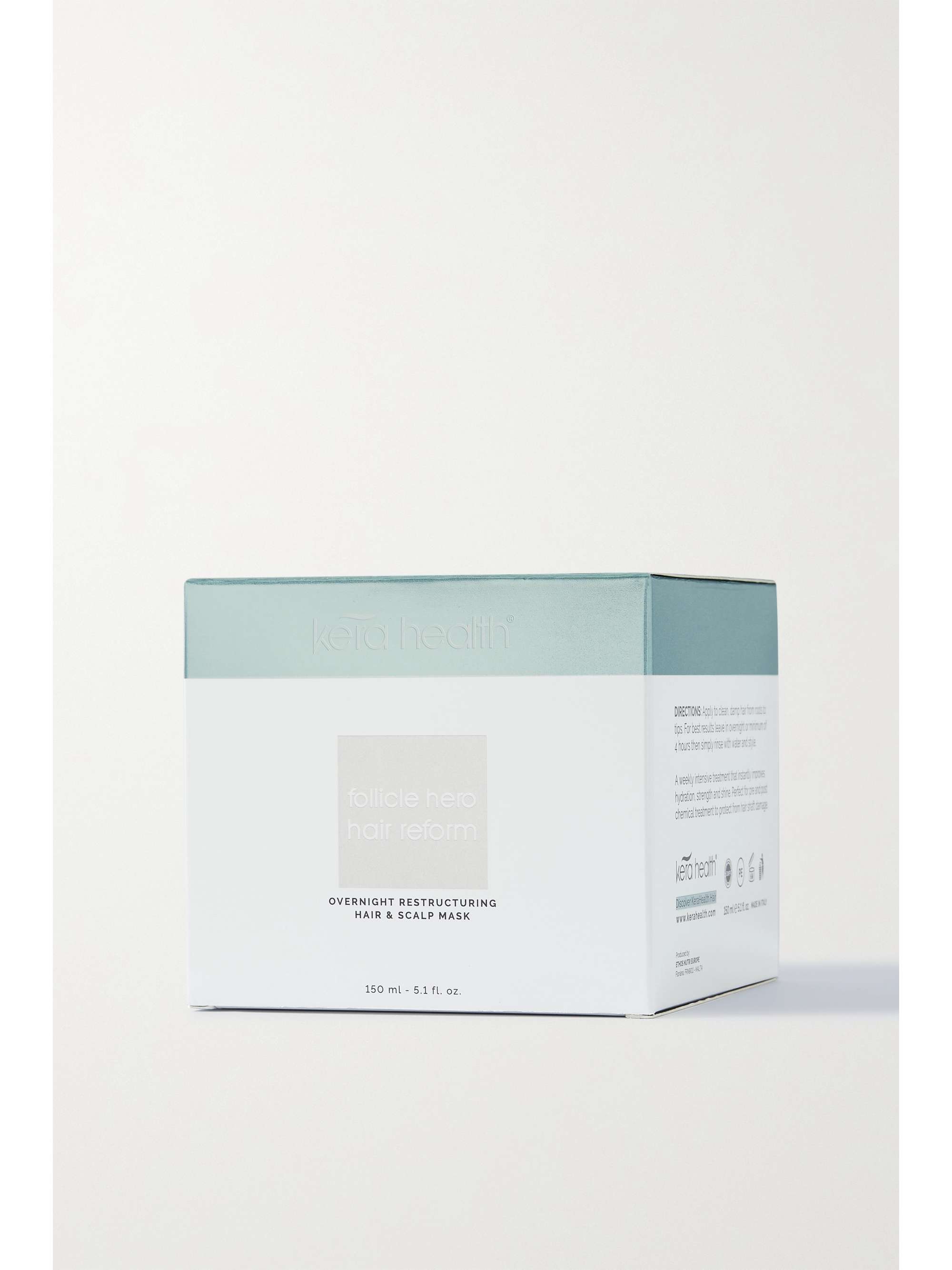 KERAHEALTH Follicle Hero Hair Reform Overnight Restructuring Hair and Scalp Mask, 150ml