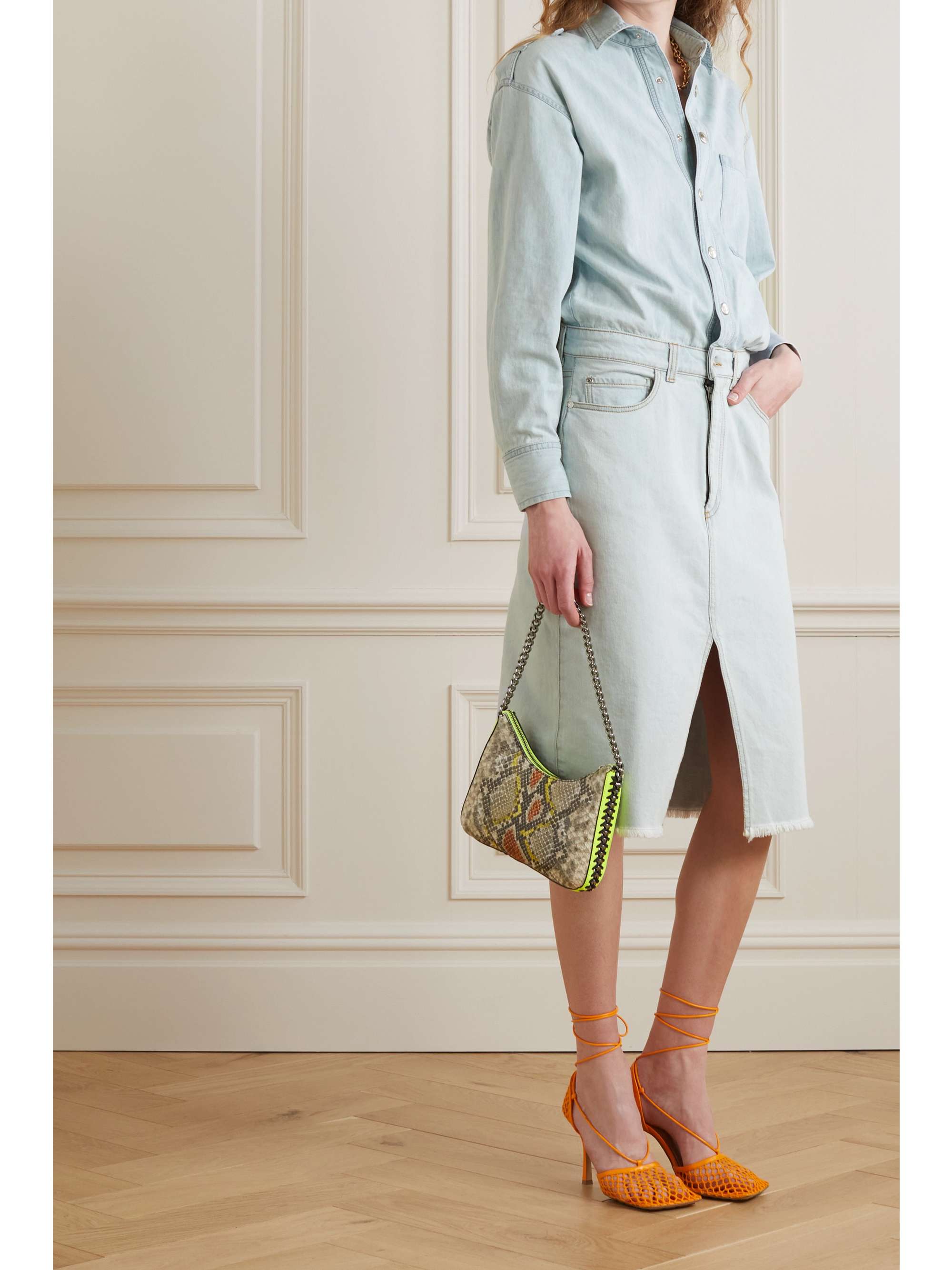 STELLA MCCARTNEY Organic denim shirt dress