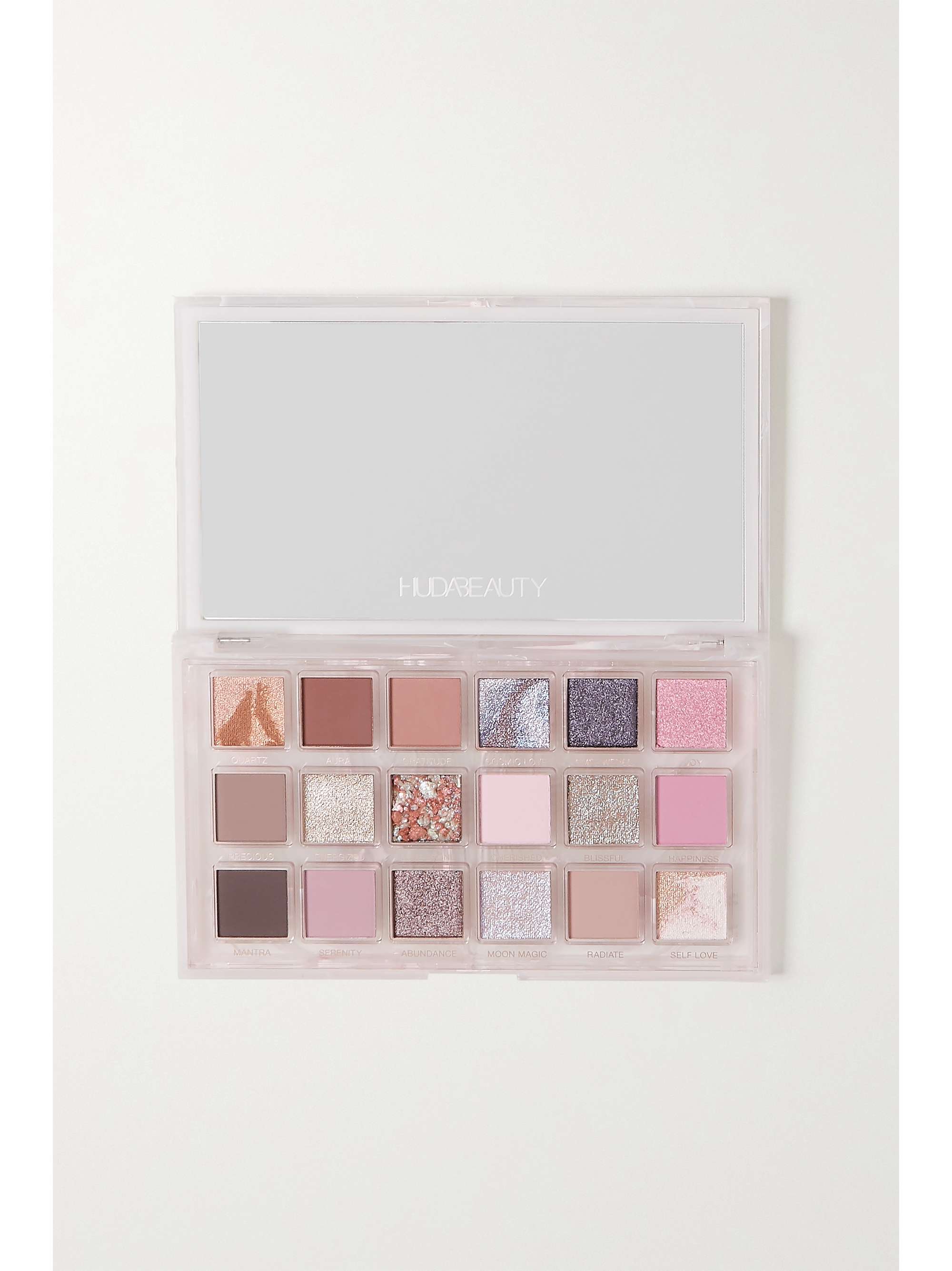 HUDA BEAUTY Rose Quartz Eyeshadow Palette NETAPORTER