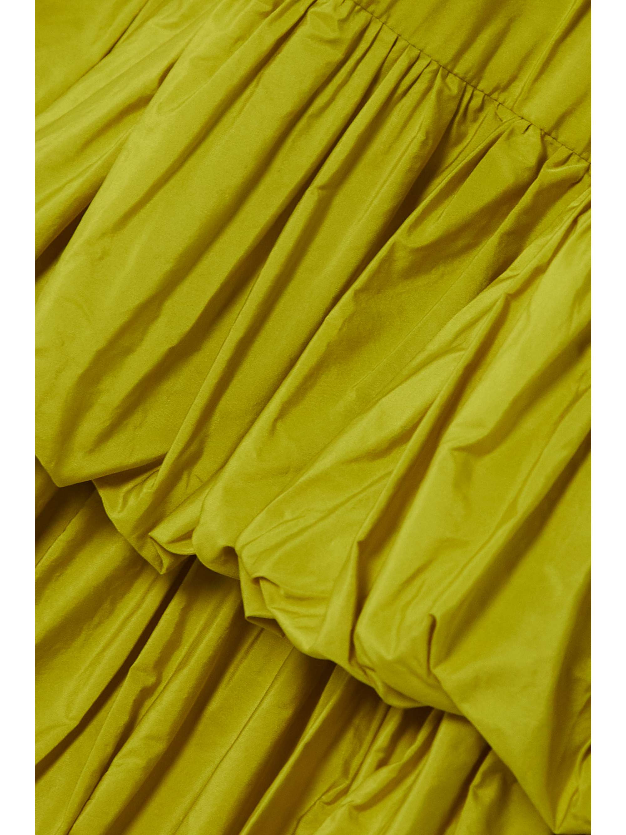 MOLLY GODDARD Nikita pleated tiered taffeta dress