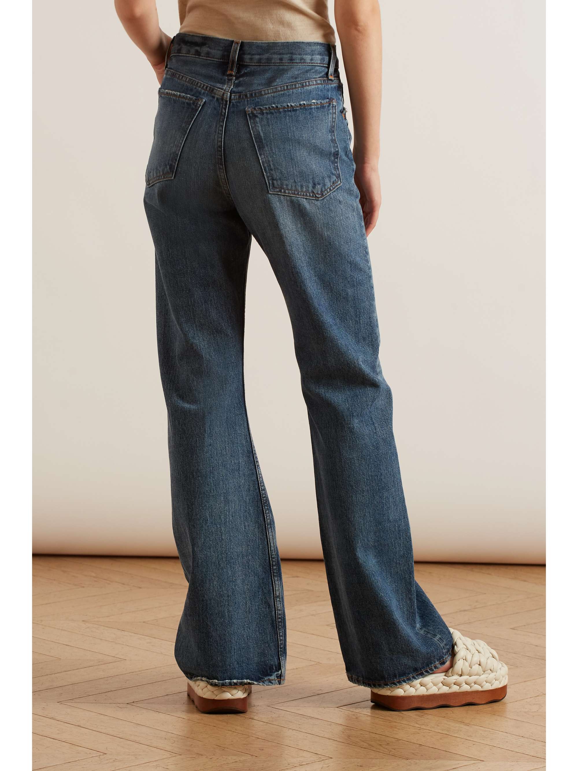 CHLOÉ Pinatubo high-rise straight-leg jeans | NET-A-PORTER