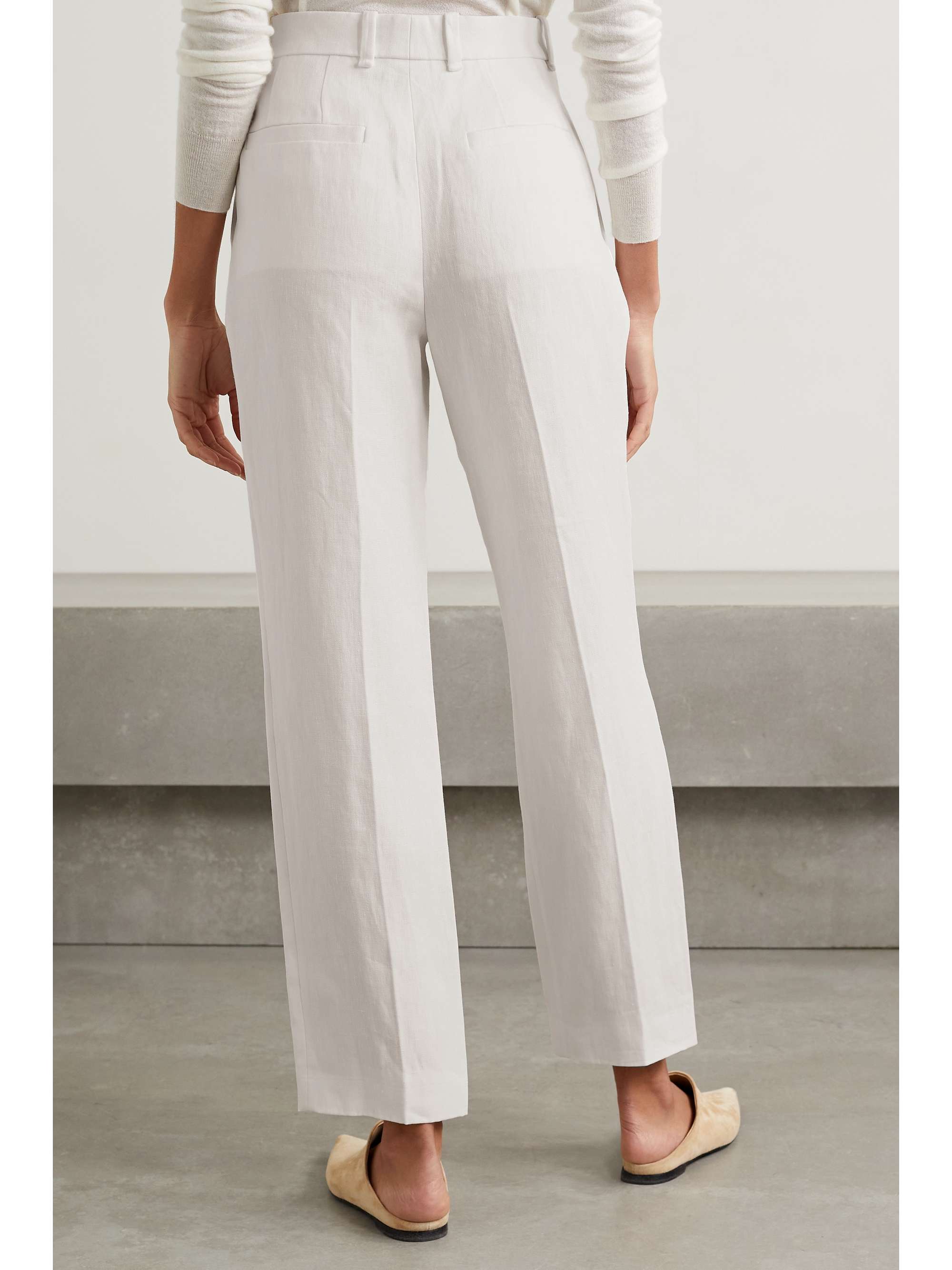 CHLOÉ Linen tapered pants