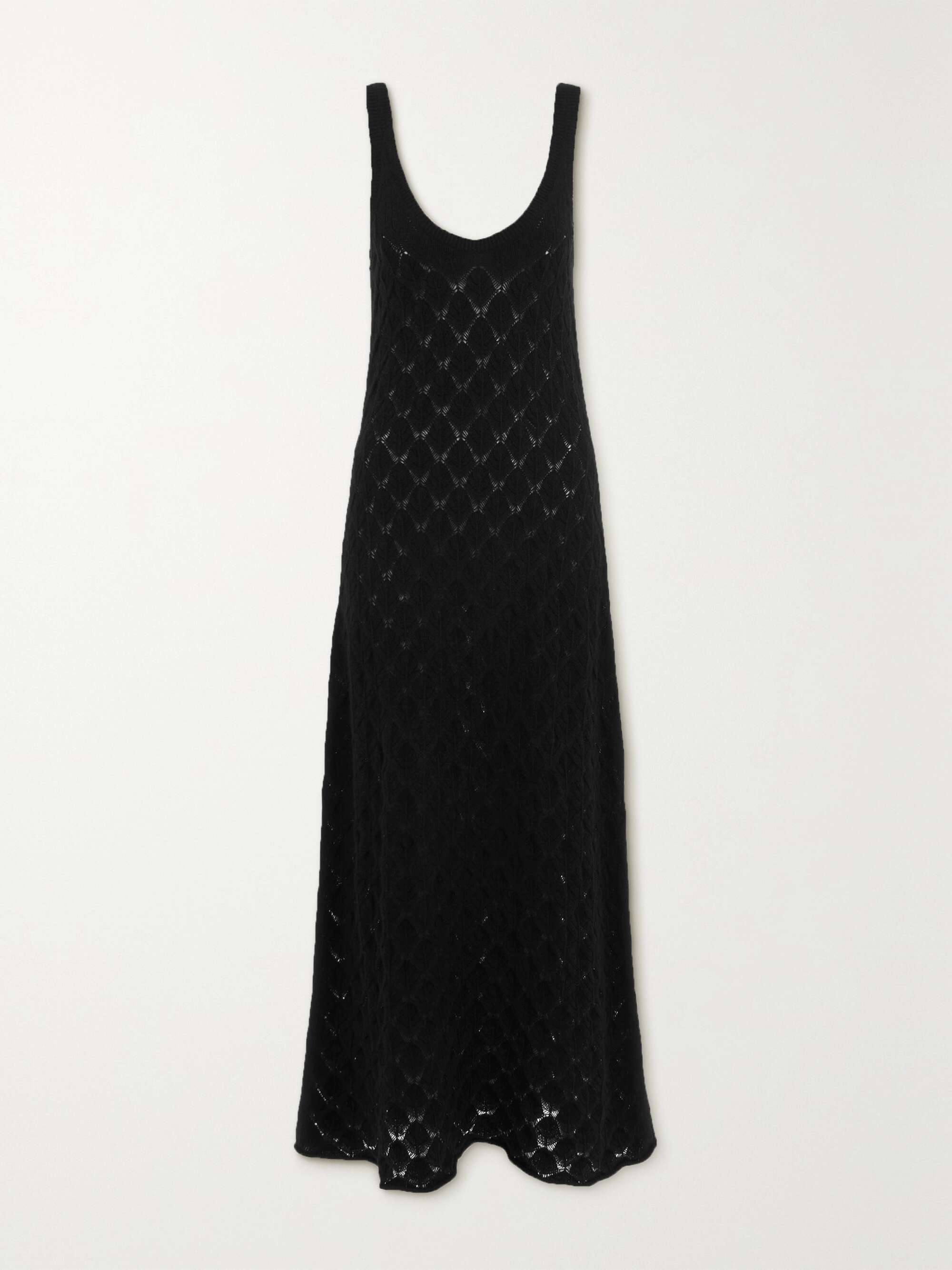 CHLOÉ Crocheted cashmere midi dress | NET-A-PORTER