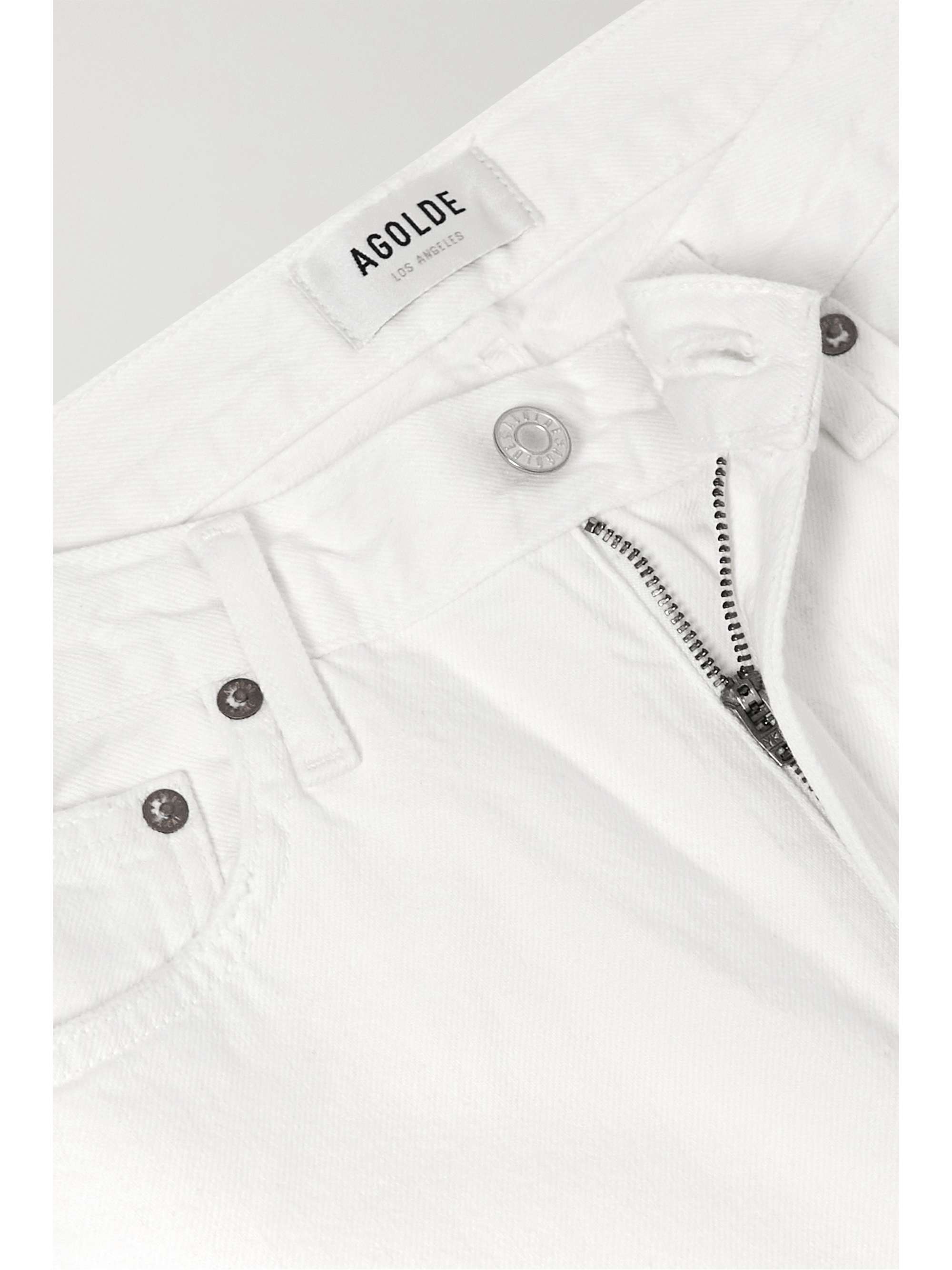 AGOLDE Mia organic high-rise straight-leg jeans