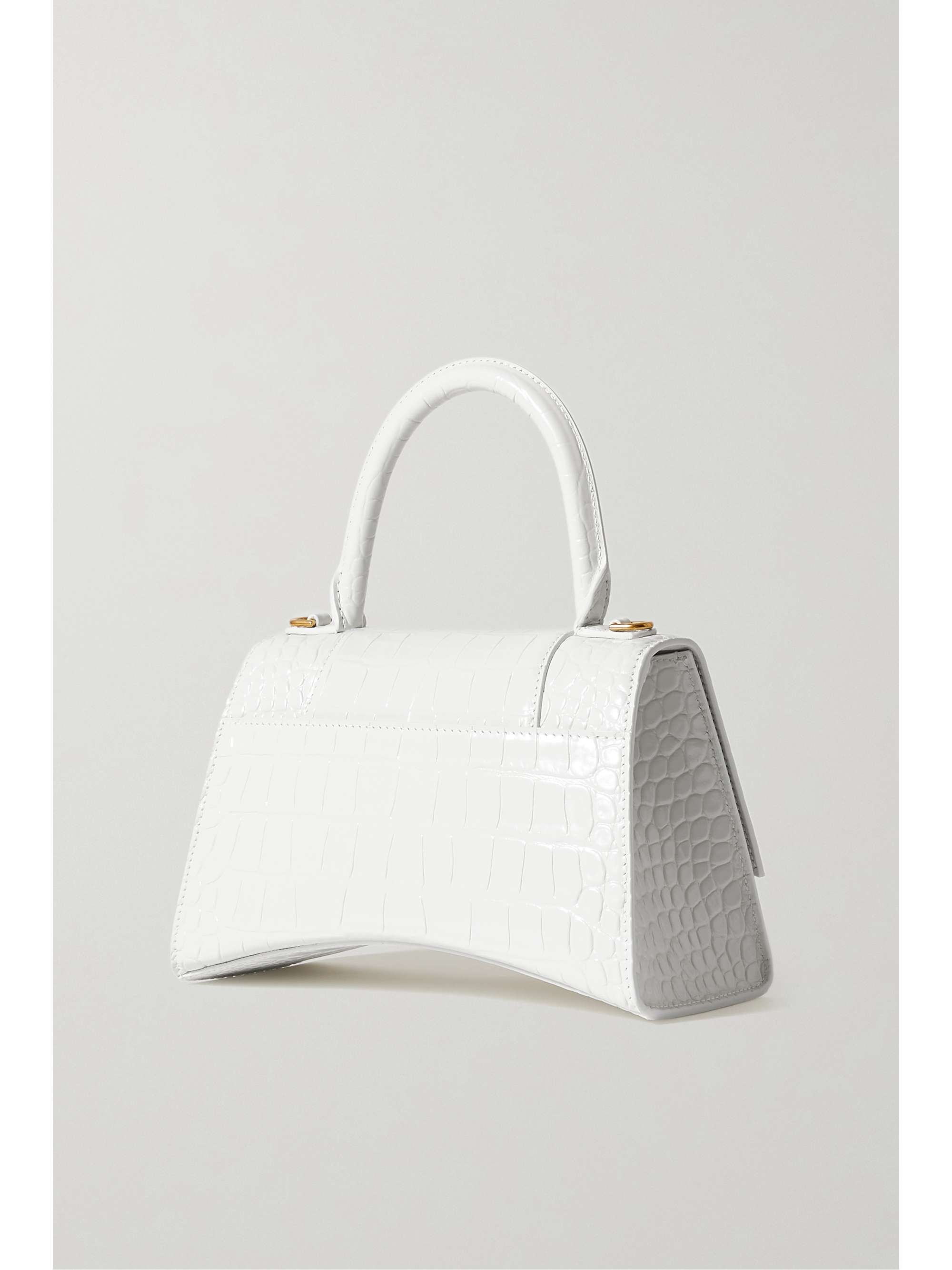 Balenciaga White Papier A5 Leather Tote Bag Pony-style calfskin ref.329595  - Joli Closet