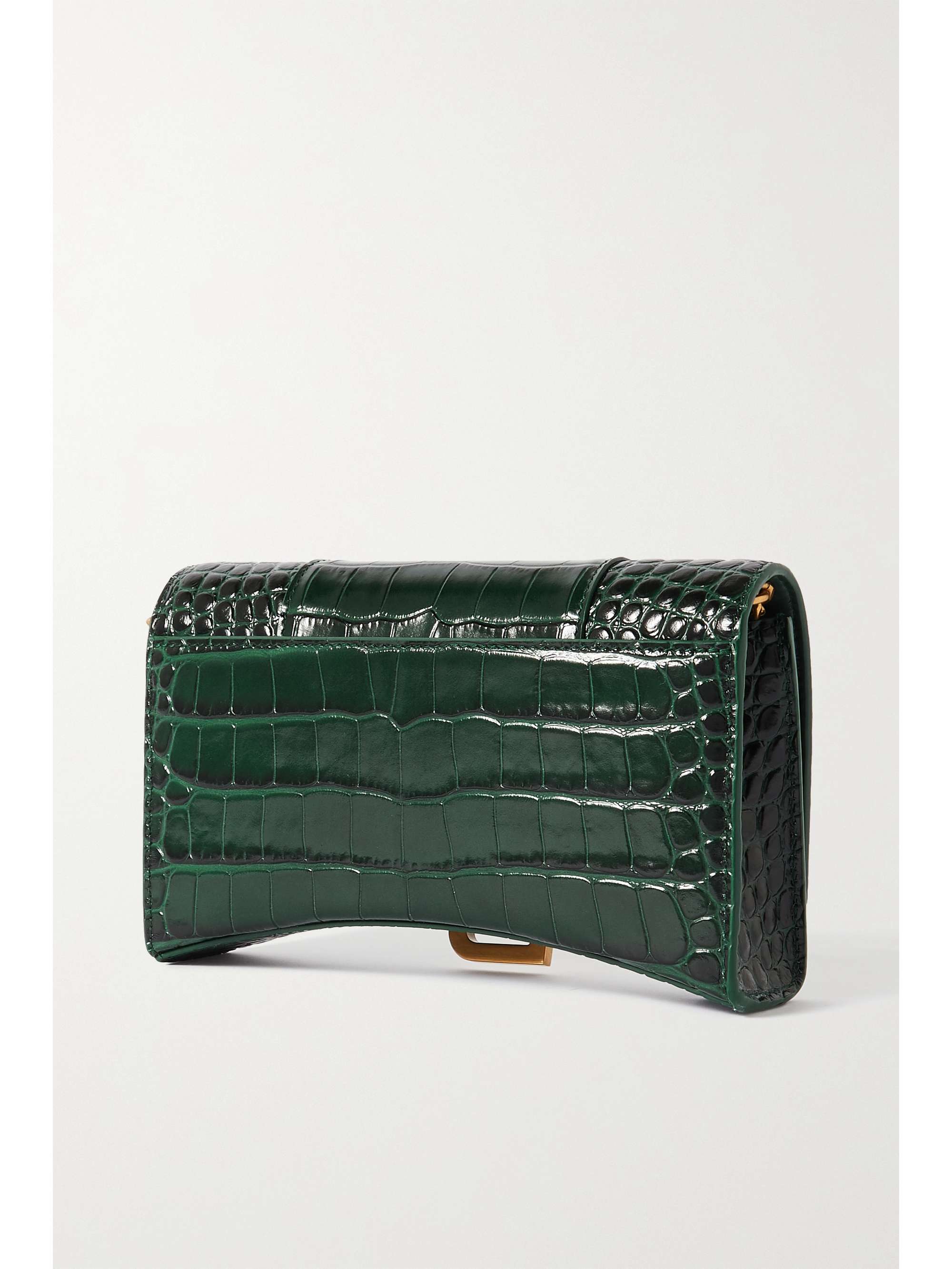 croc effect purse