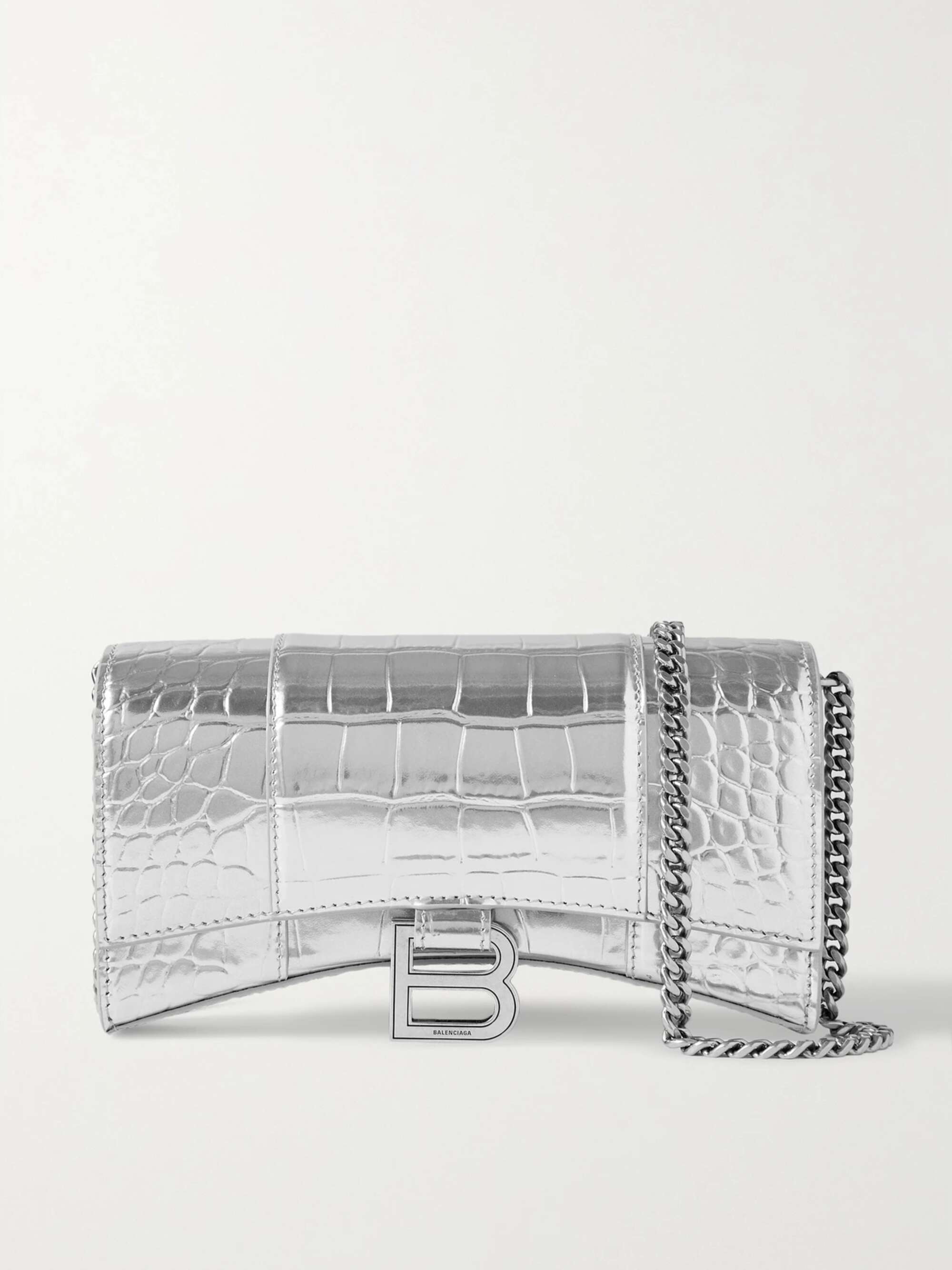 Balenciaga handbags silver on sale