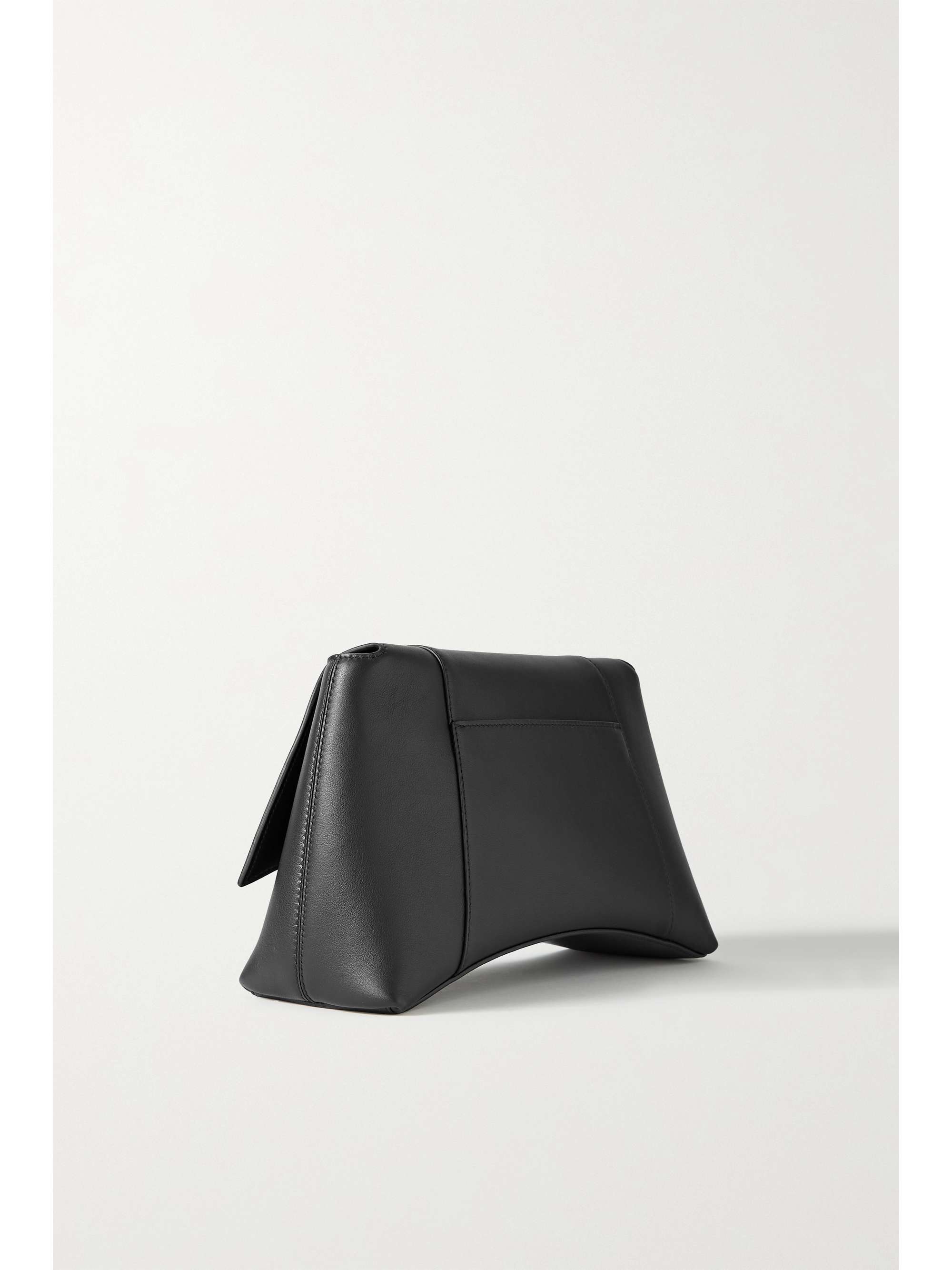 BALENCIAGA Hourglass small leather shoulder bag NETAPORTER