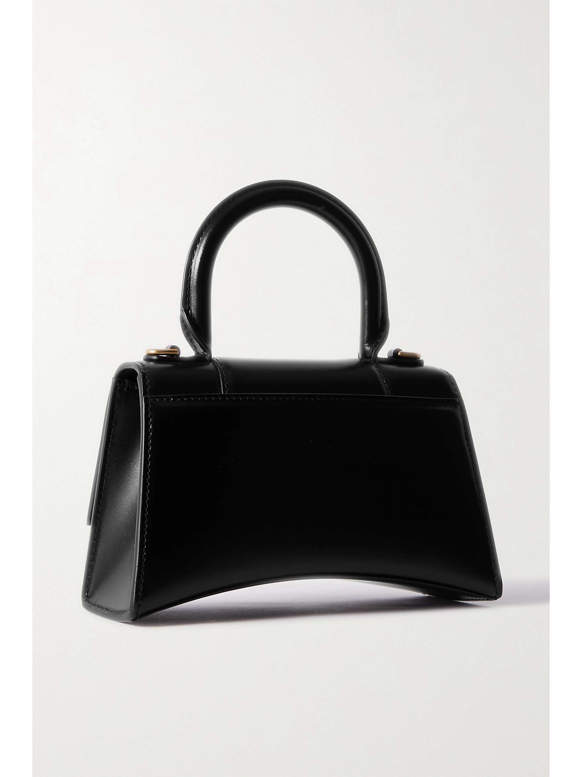 BALENCIAGA Hourglass XS leather tote