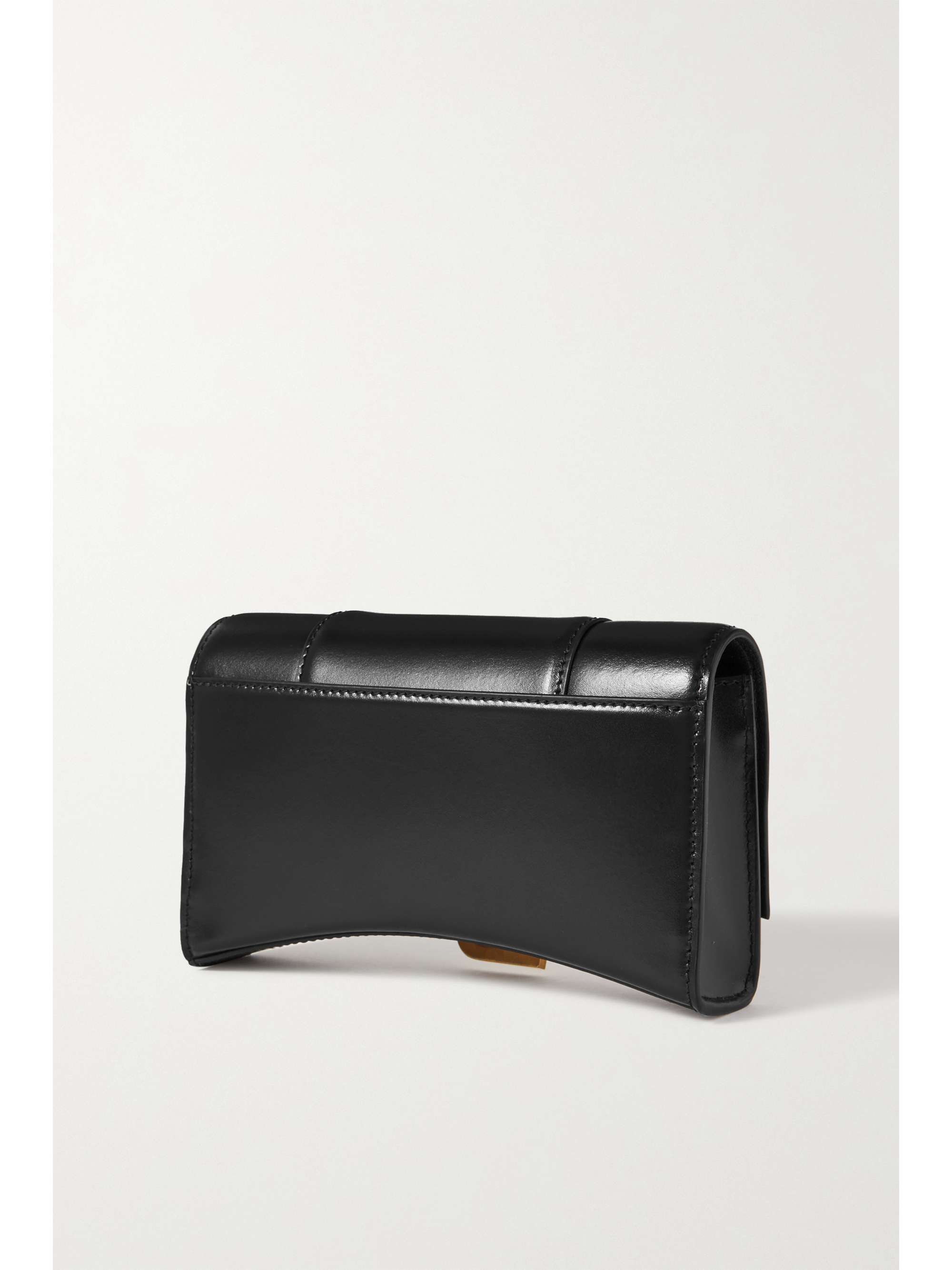 BALENCIAGA Hourglass leather shoulder bag