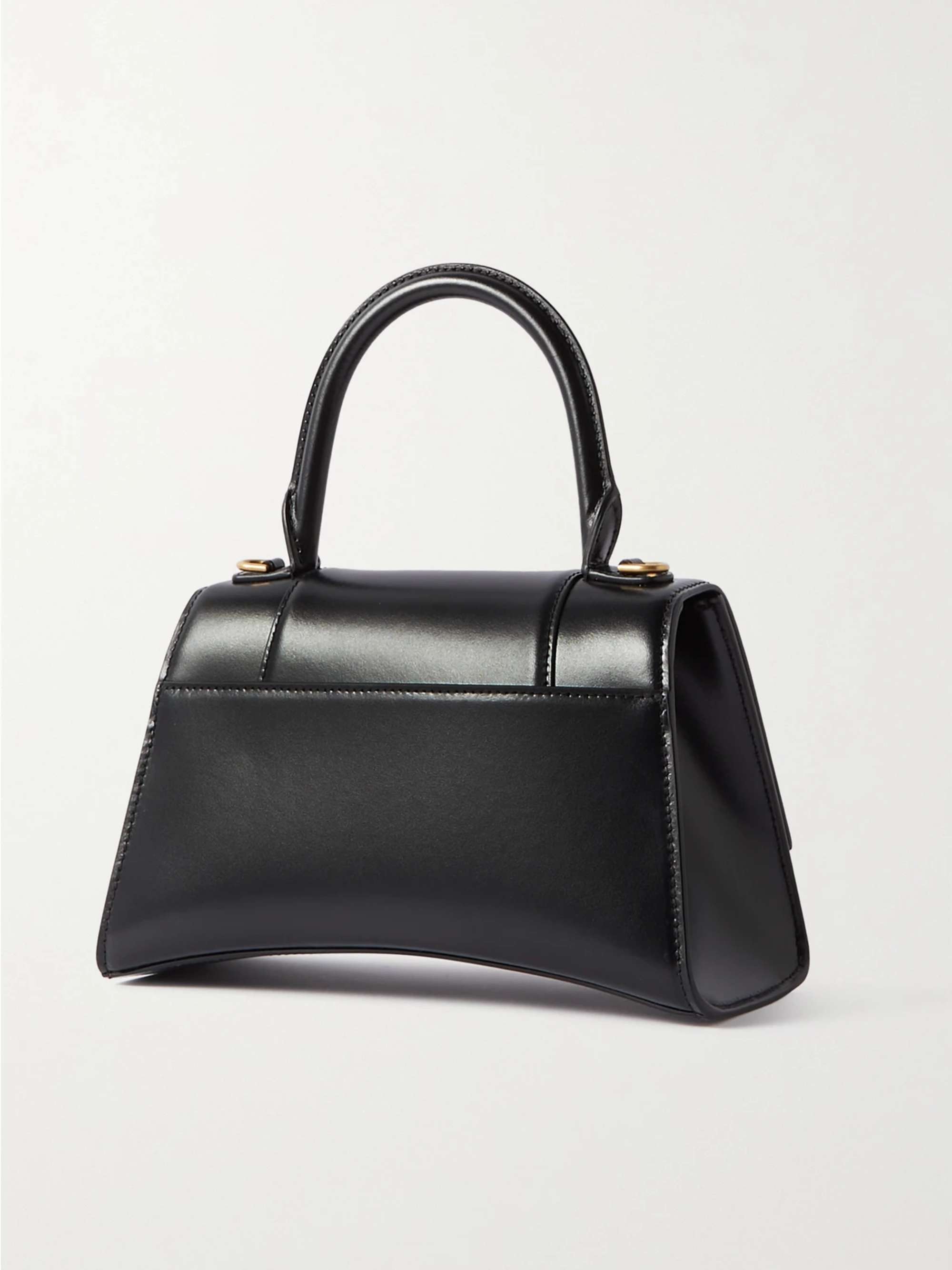 BALENCIAGA Hourglass small leather tote | NET-A-PORTER