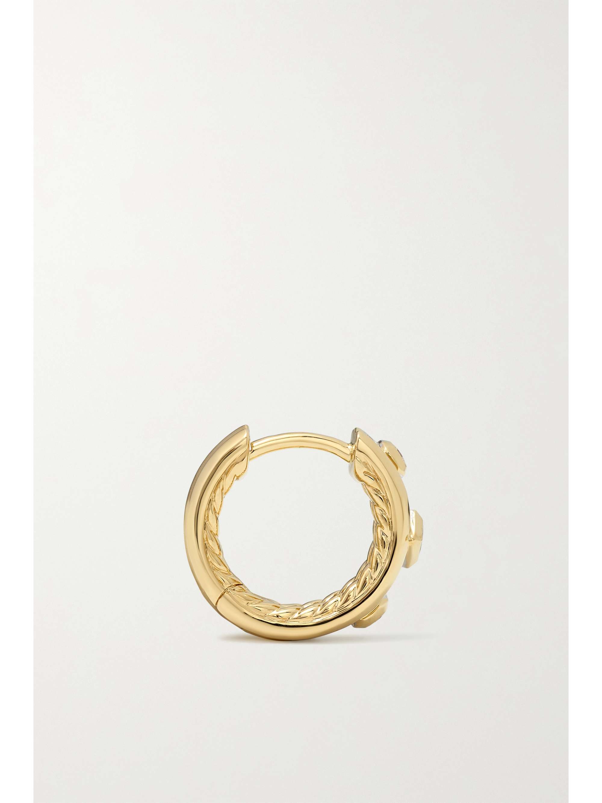 DAVID YURMAN Modern Renaissance Creolen aus 18 Karat Gold mit Diamanten