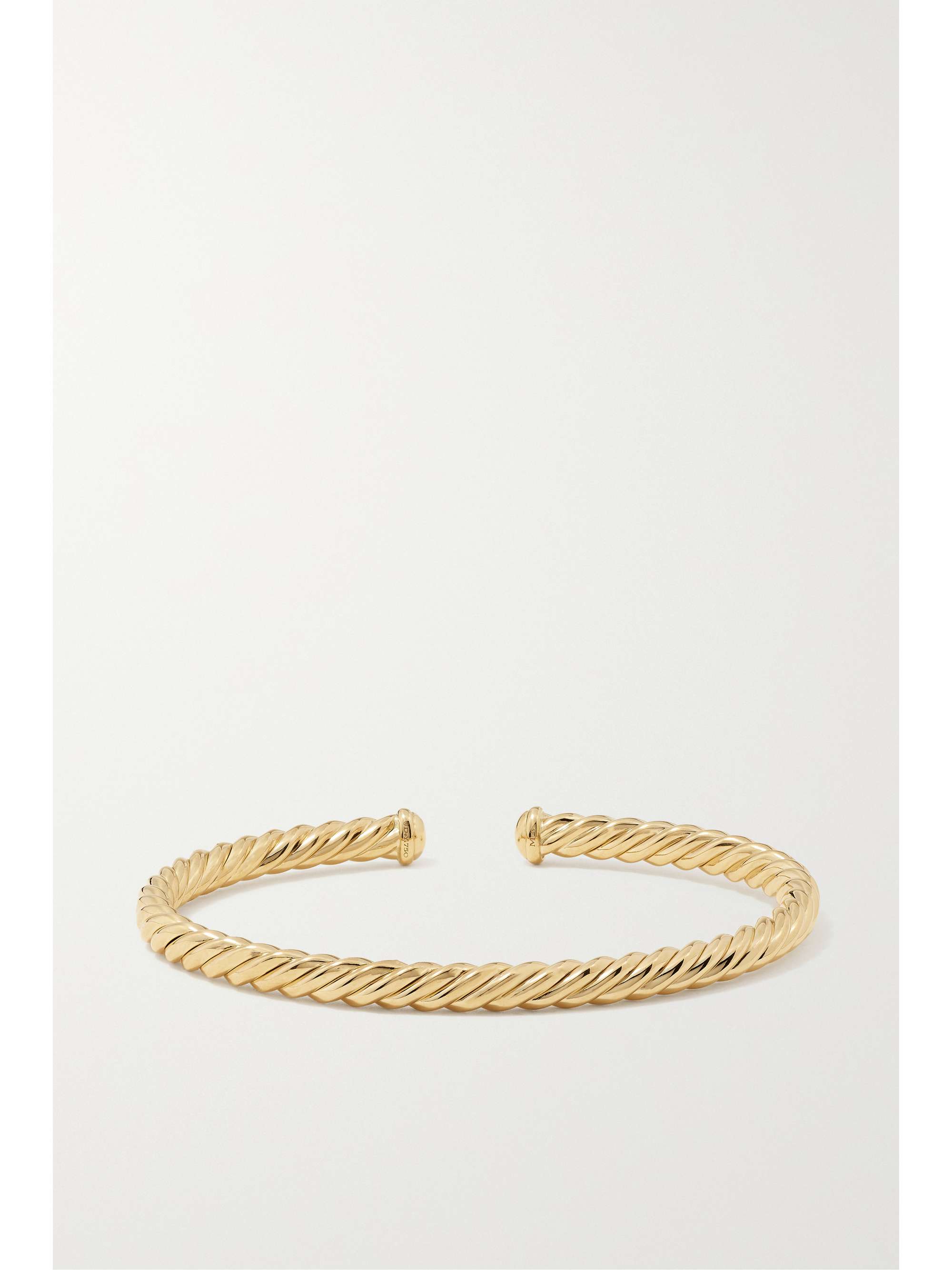 DAVID YURMAN Cable Spira 18-karat gold cuff