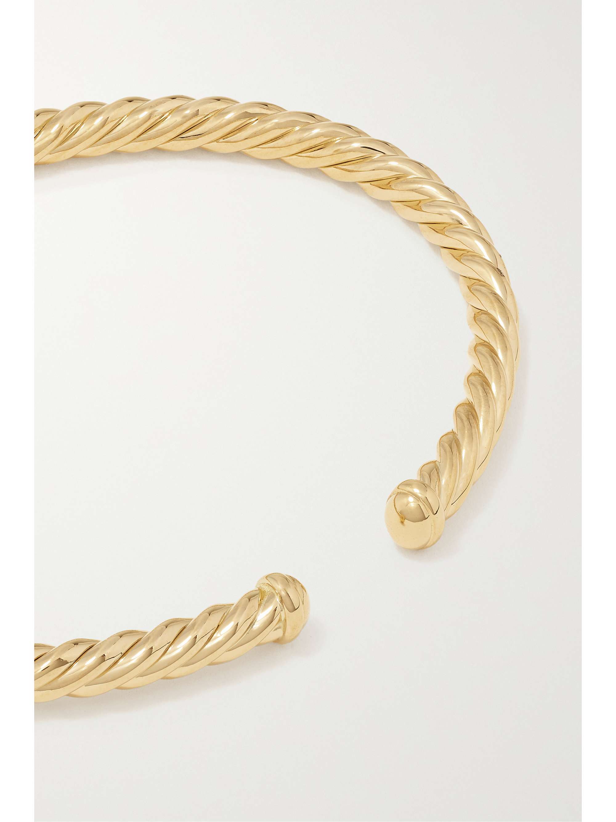 DAVID YURMAN Cable Spira 18-karat gold cuff