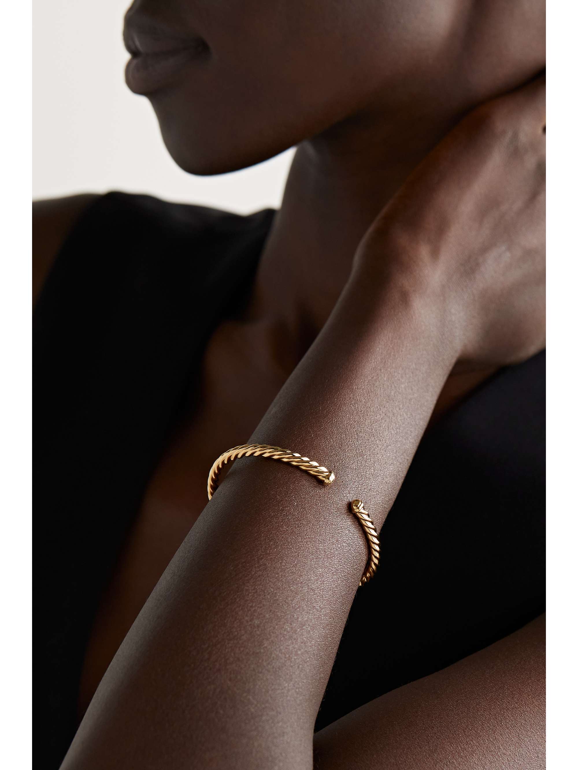 DAVID YURMAN Cable Spira 18-karat gold cuff