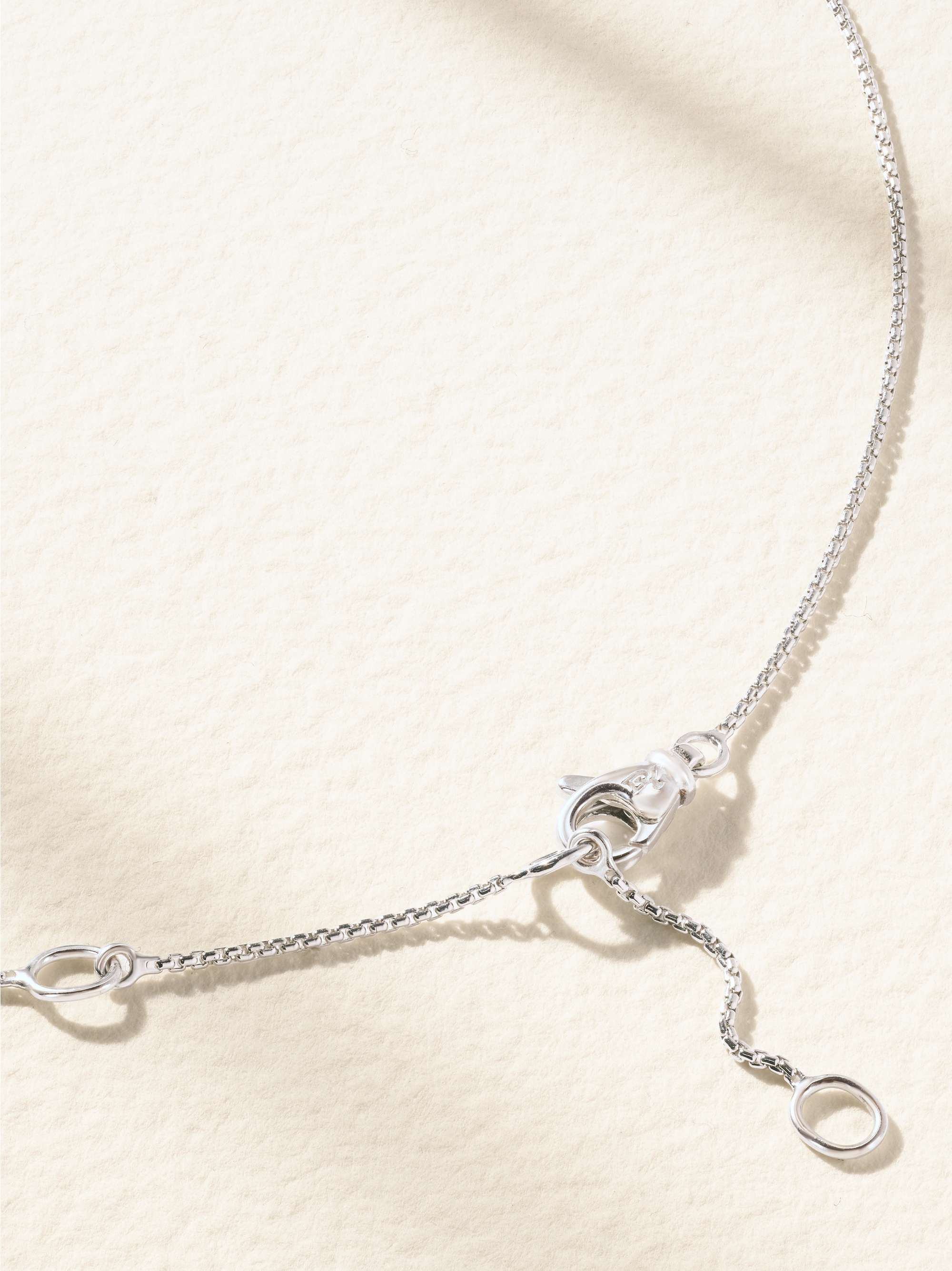 DAVID YURMAN عقد Crossover من الذهب عيار 18 قيراطاً والألماس