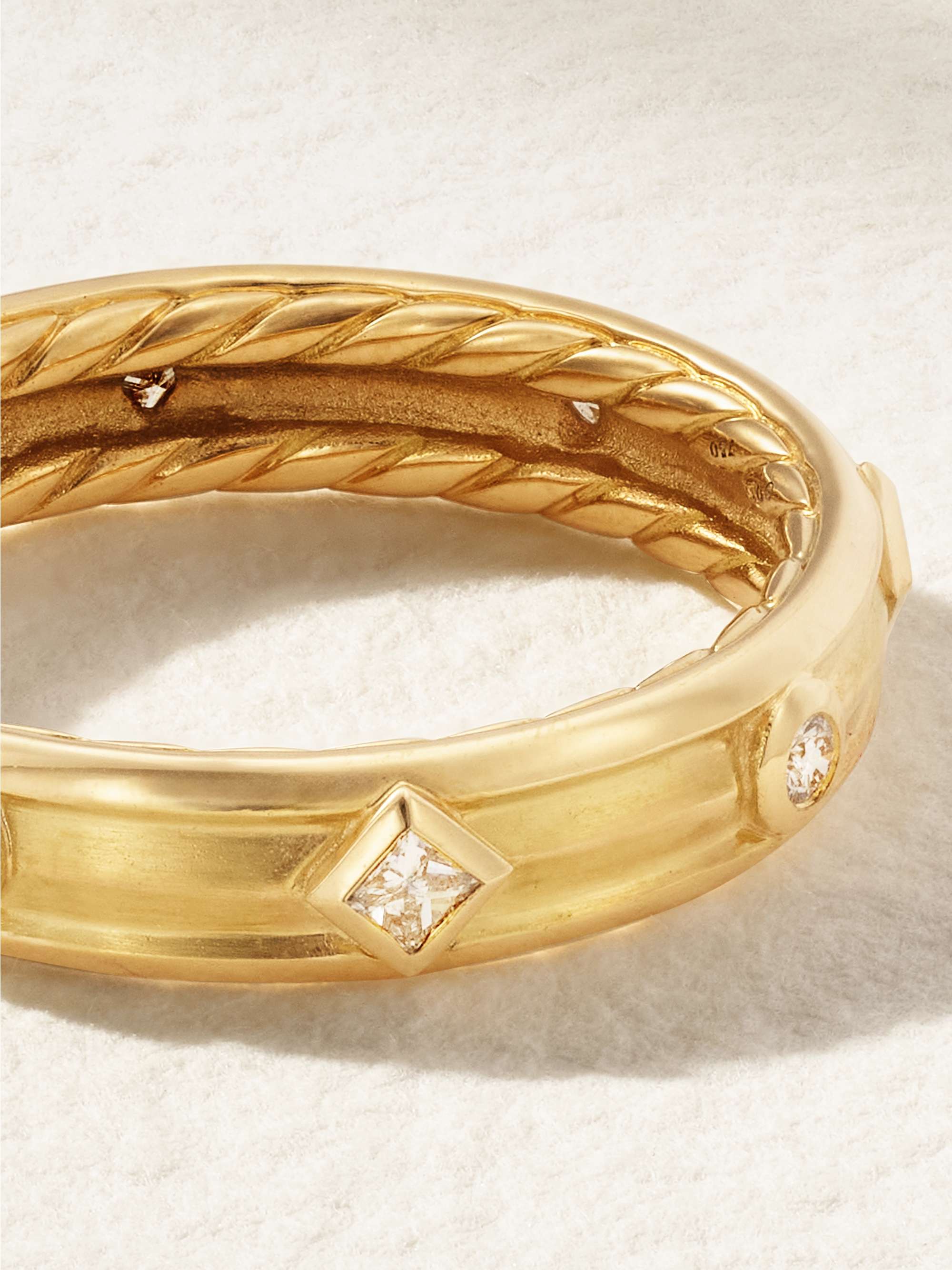 DAVID YURMAN Modern Renaissance 18-karat gold diamond ring