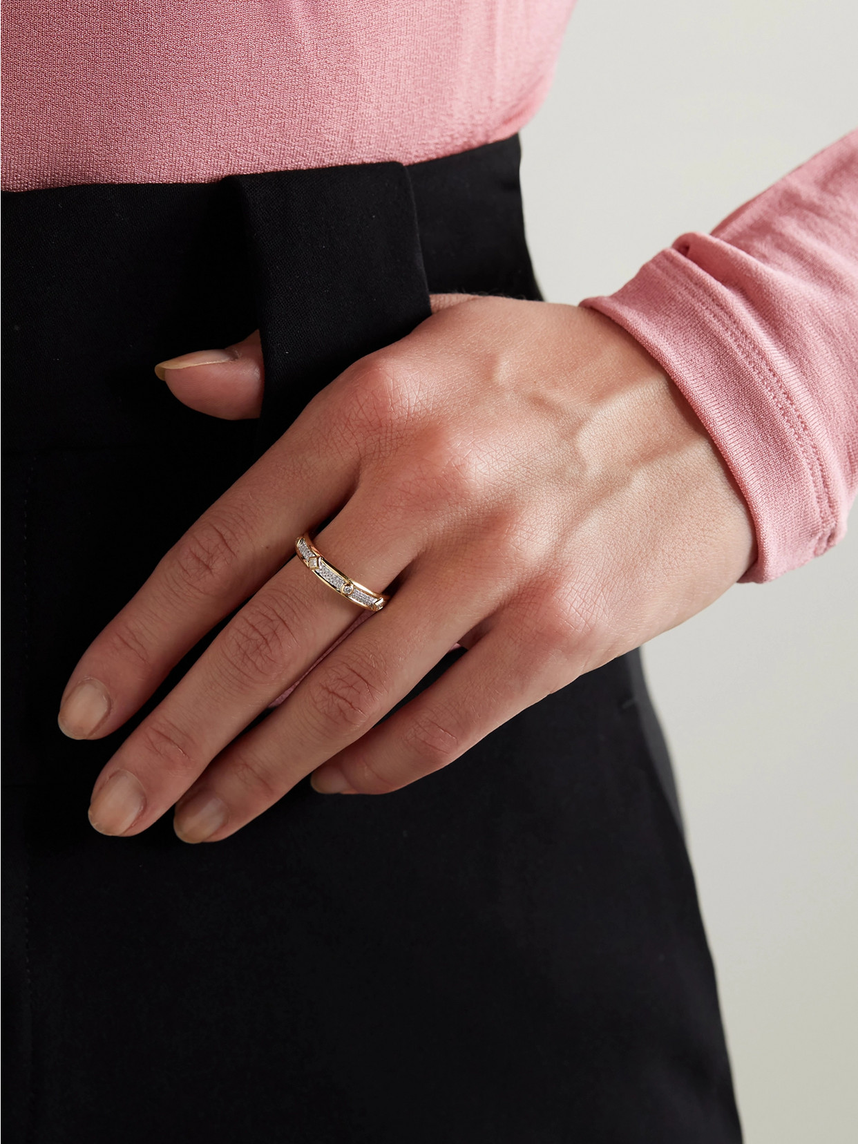 David Yurman Modern Renaissance 18-karat Gold Diamond Ring In Gold