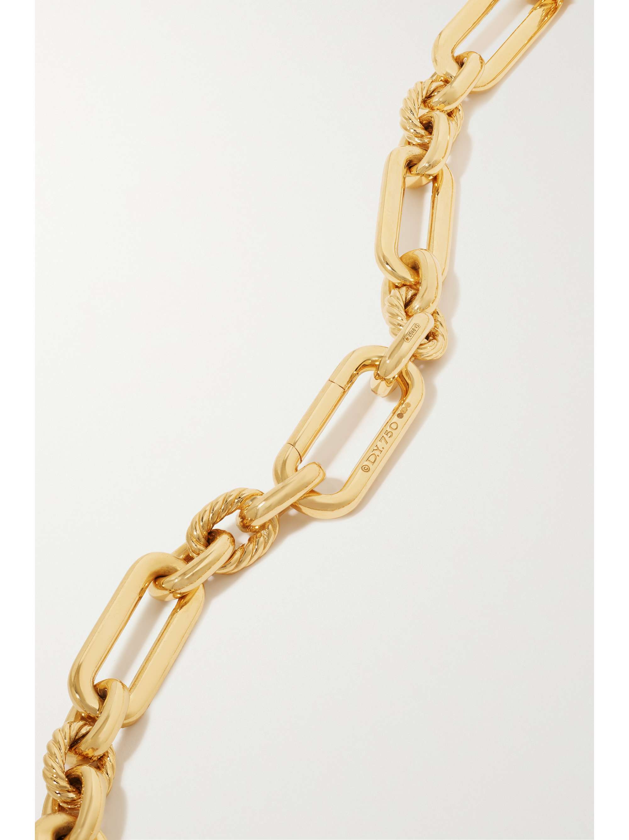 DAVID YURMAN Lexington 18karat gold necklace NETAPORTER