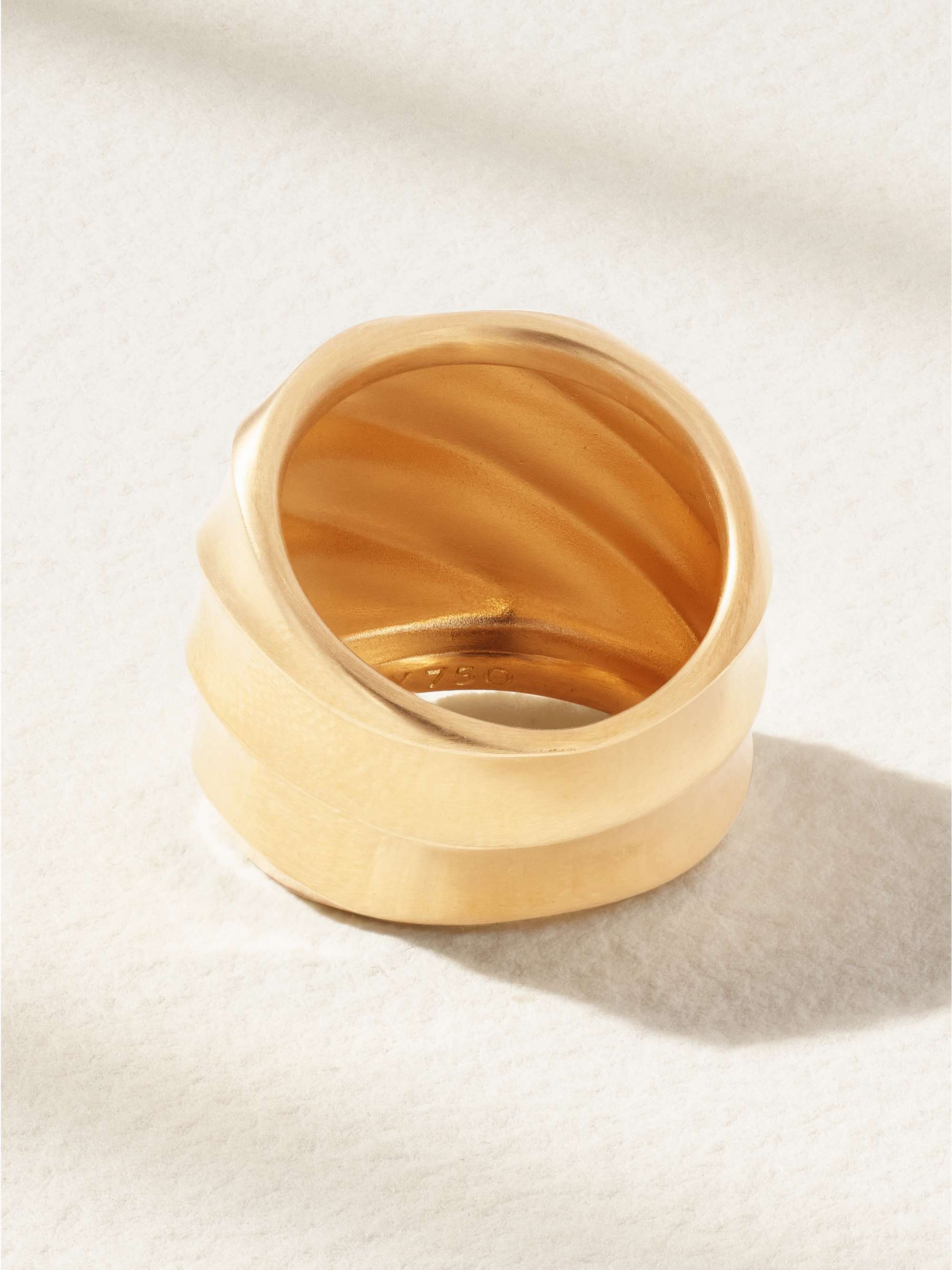 DAVID YURMAN Cable Edge 18-karat recycled gold ring