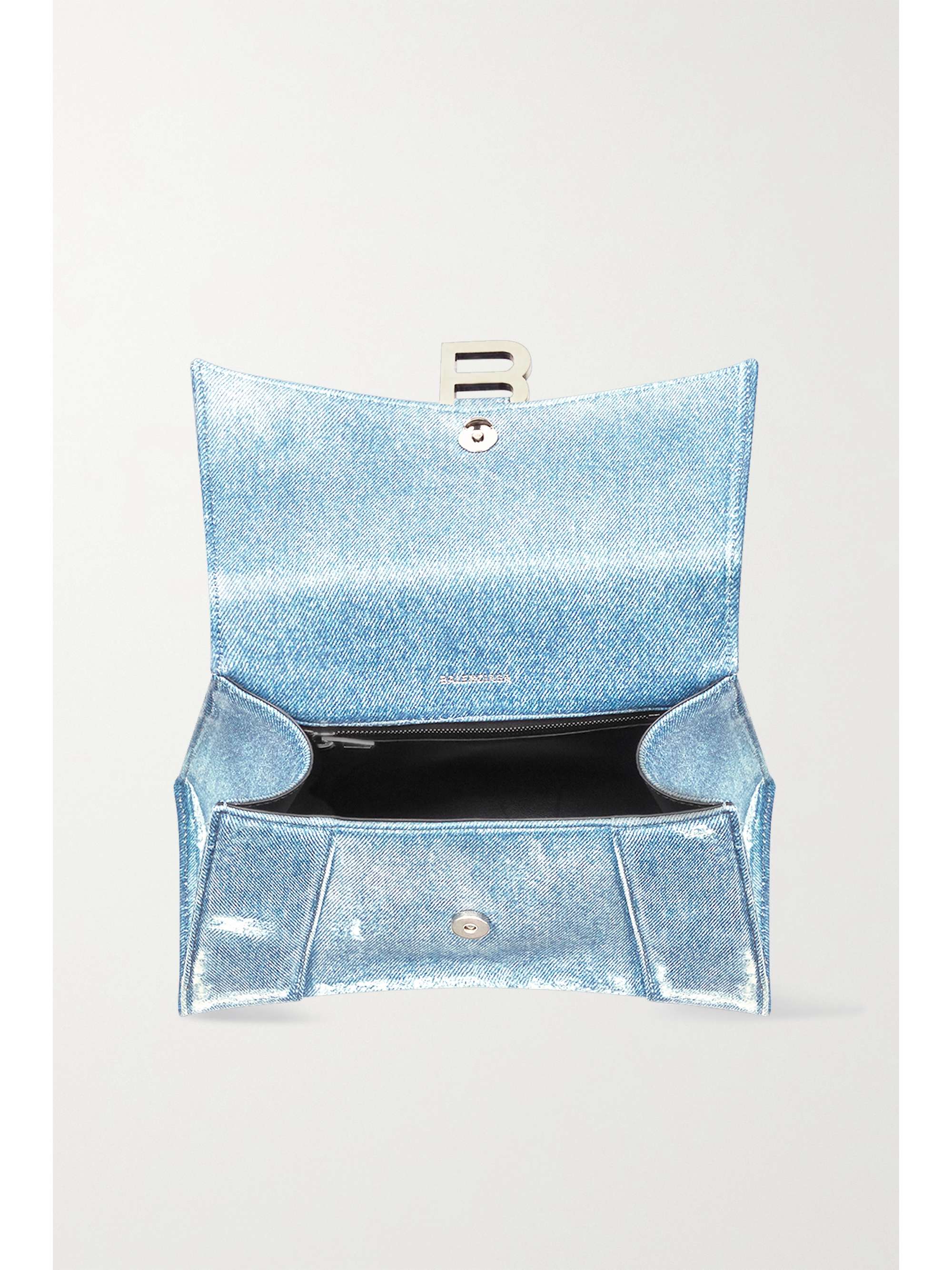 balenciaga denim hourglass