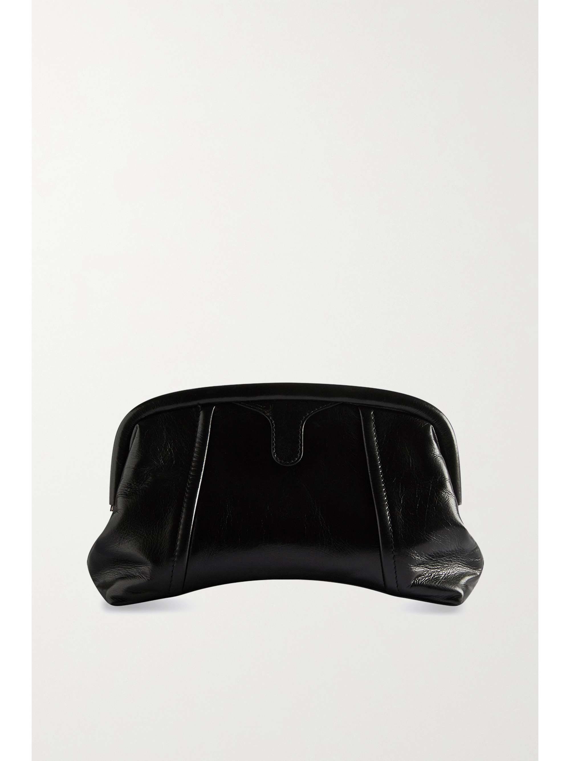 BALENCIAGA Frame XS leather clutch