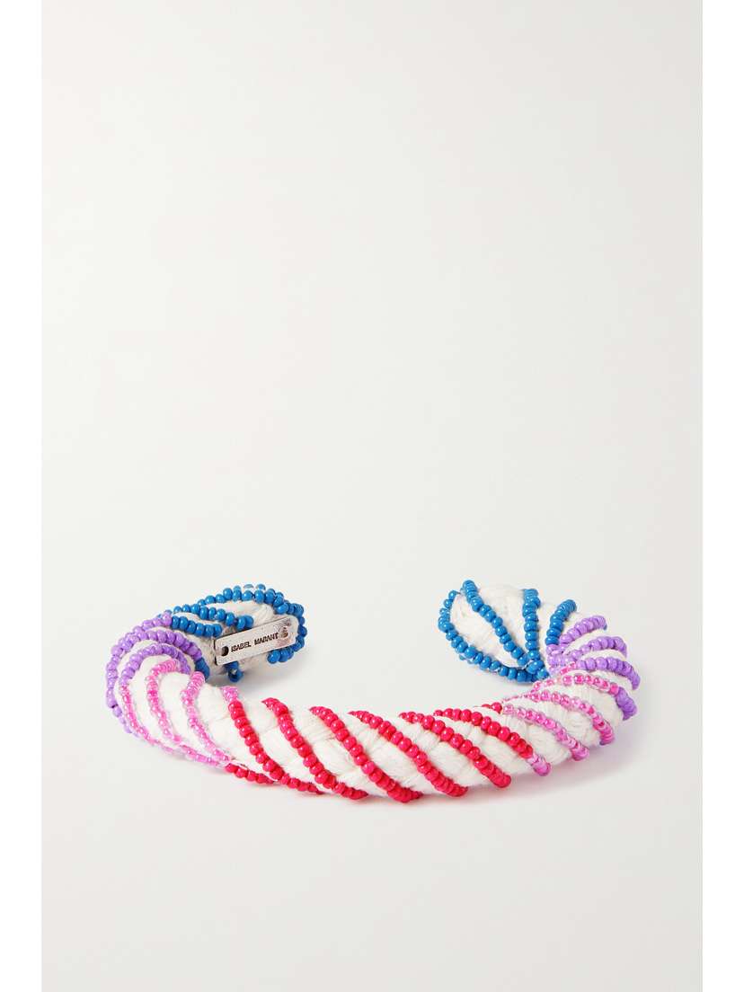 Isabel Marant Beaded Cotton Bracelet